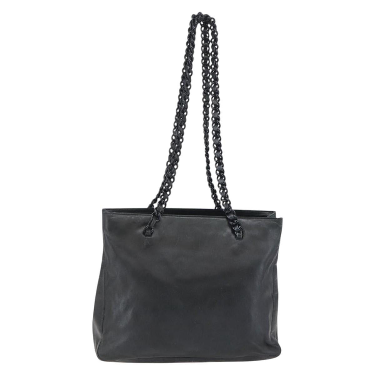 Prada PRADA Shoulder Bag Leather Black Size ONE SIZE - 1 Thumbnail