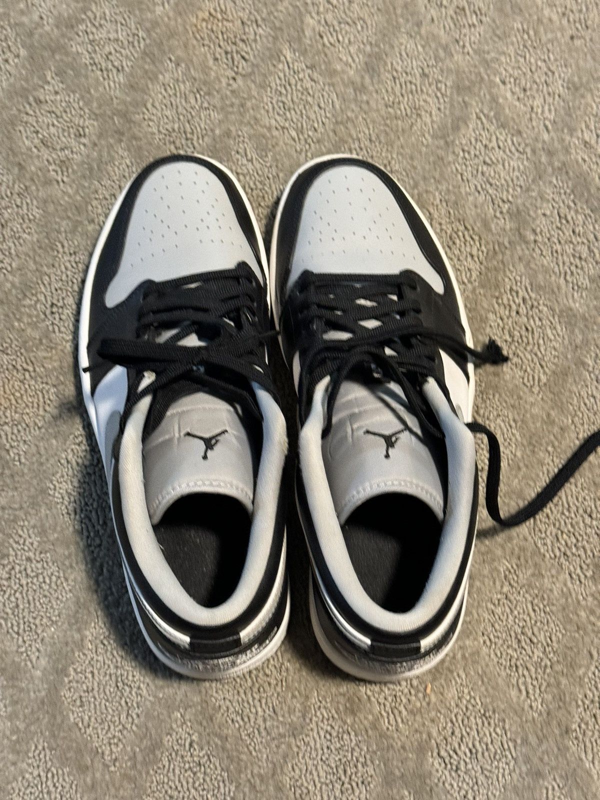 Jordan Brand × Nike Air JORDAN 1 Low “Light Smoke Grey” Sneakers Size US 11.5 / EU 44-45 - 5 Thumbnail