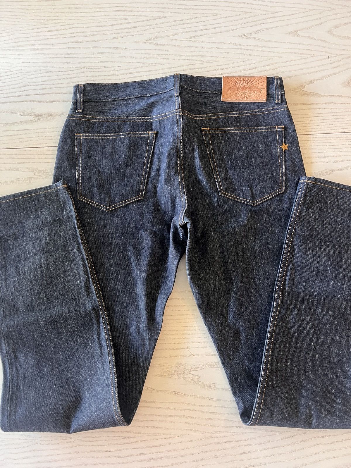Brave Star Selvedge Slim Straight – Cone Mills Denim – 35