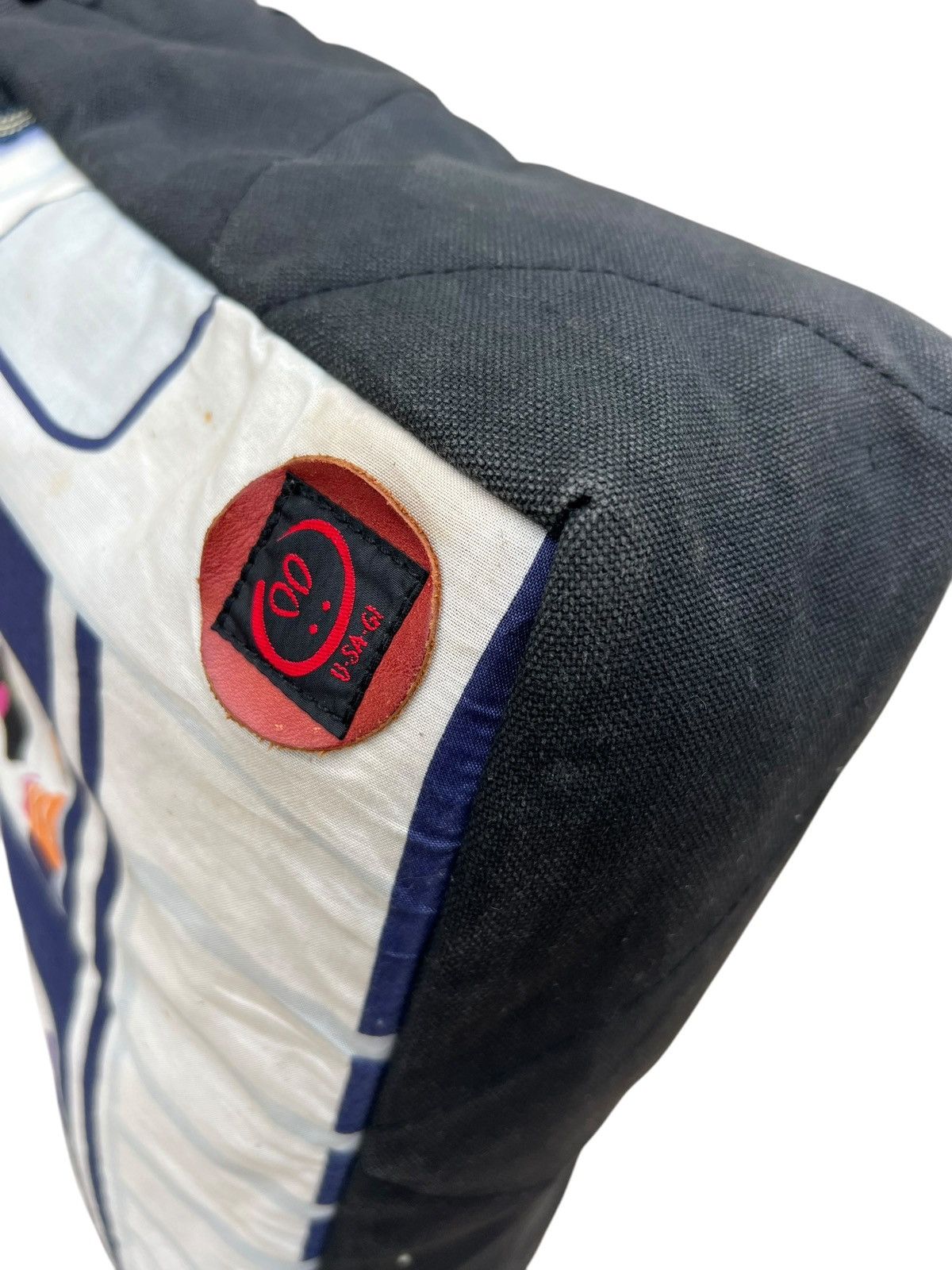 Japanese Brand Vintage U.SA.GI Japan Distress Dirty Faded Canvas Tote Bag Size ONE SIZE - 15 Thumbnail