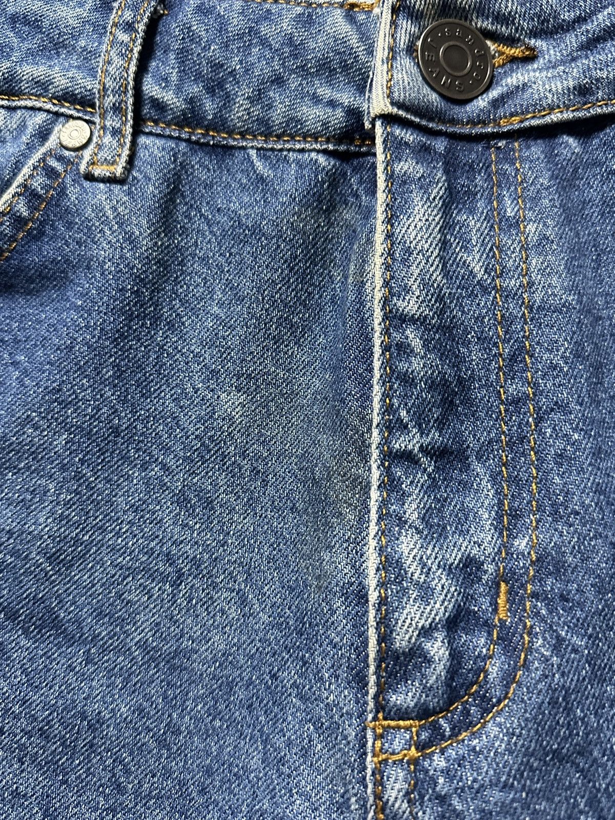 Sandro RARE! Sandro Double Waist Denim Pants Women’s Size S Size 26" / US 2 / IT 38 - 7 Thumbnail