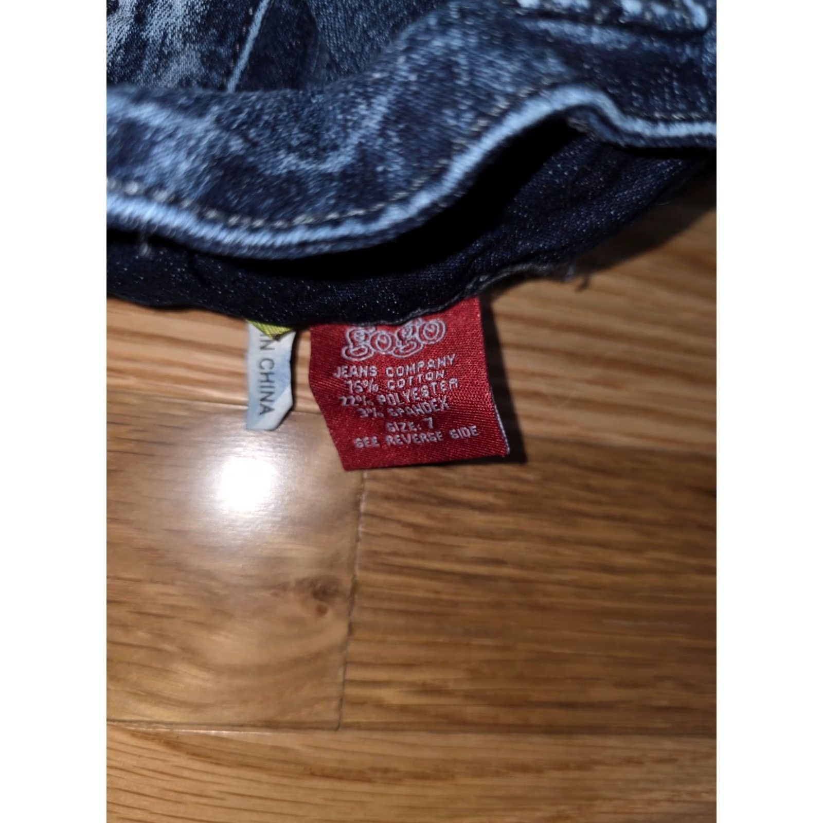 Vintage Gogo Star Jeans Women's 7 Skinny Low Rise 5-Pocket Denim Blue Cotton Stretch Medium Wash Size 28" / US 6 / IT 42 - 5 Thumbnail