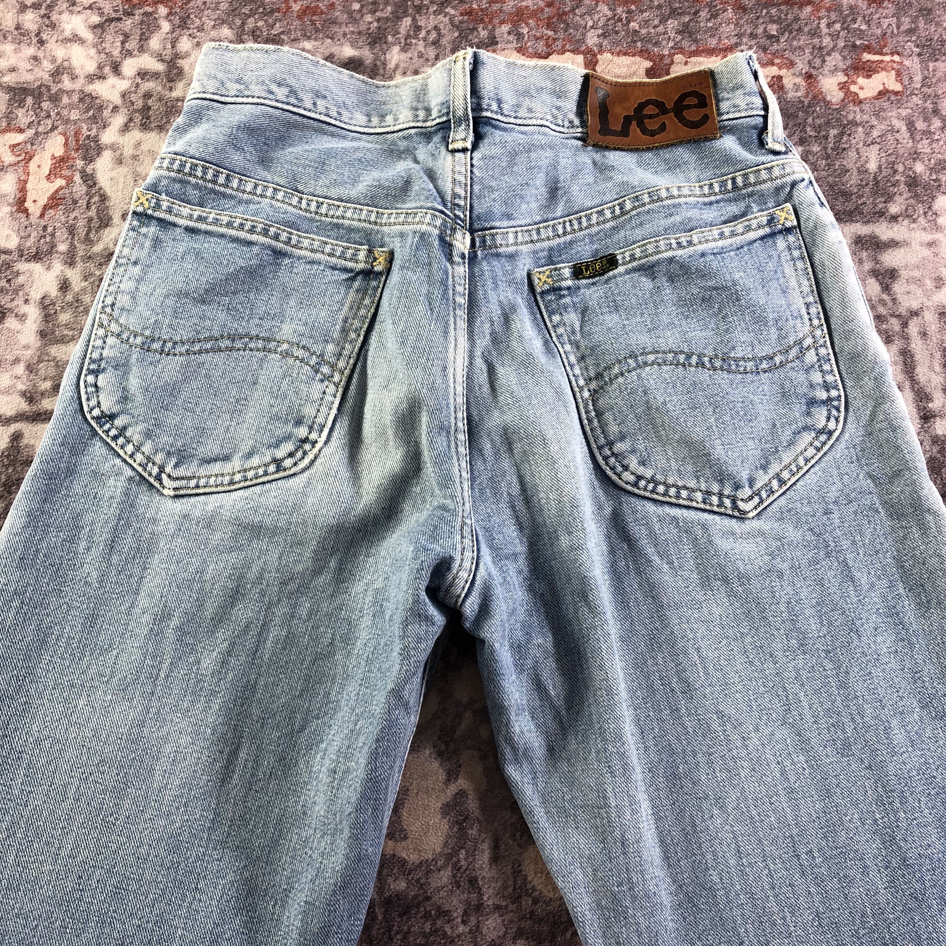 Lee × Vintage Vintage Light Wash Lee Selvedge Jeans-JM3585 Size 28" / US 6 / IT 42 - 4 Thumbnail