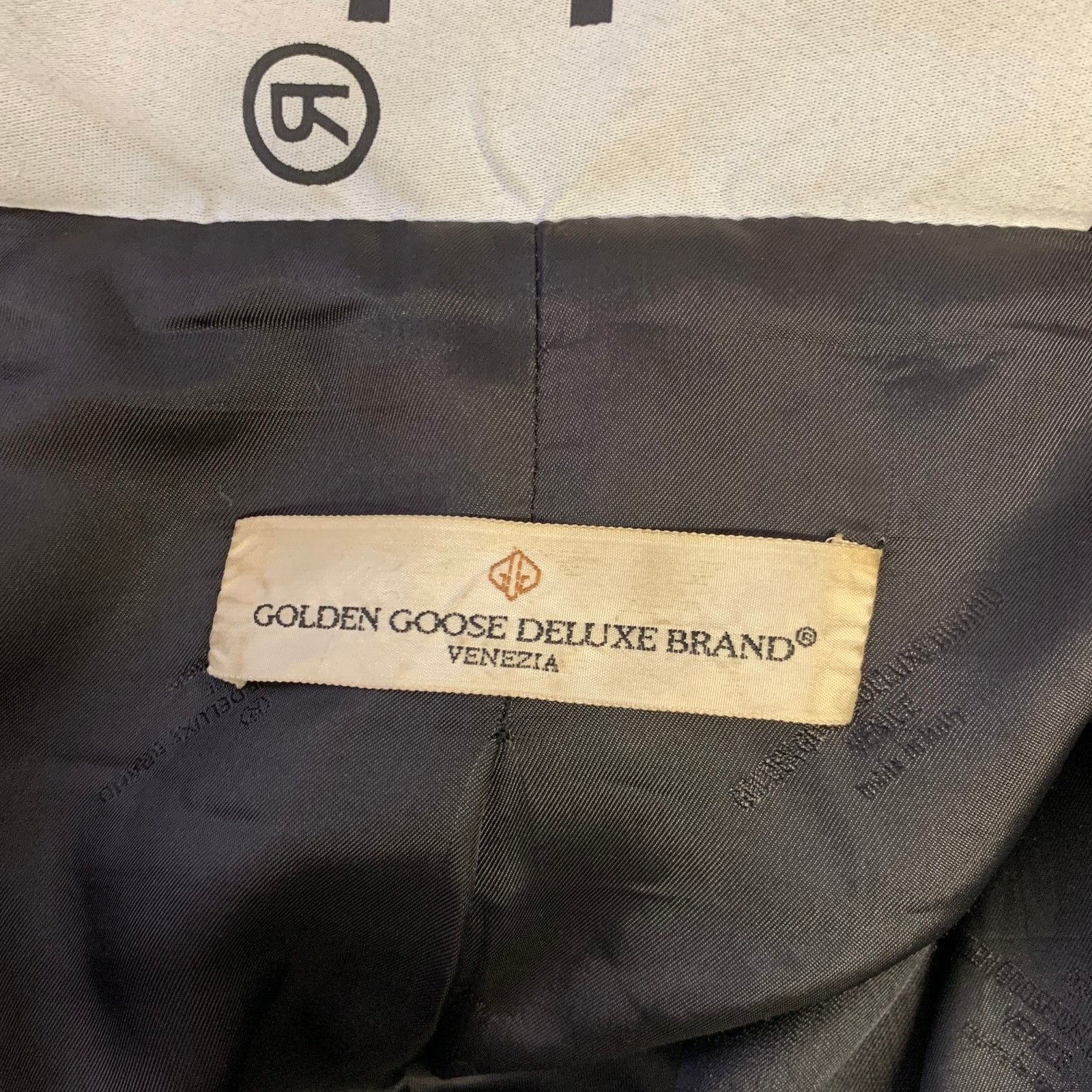 Golden Goose GOLDEN GOOSE Size S Black Herringbone Wool Mohair Peacoat Size US S / EU 44-46 / 1 - 7 Thumbnail
