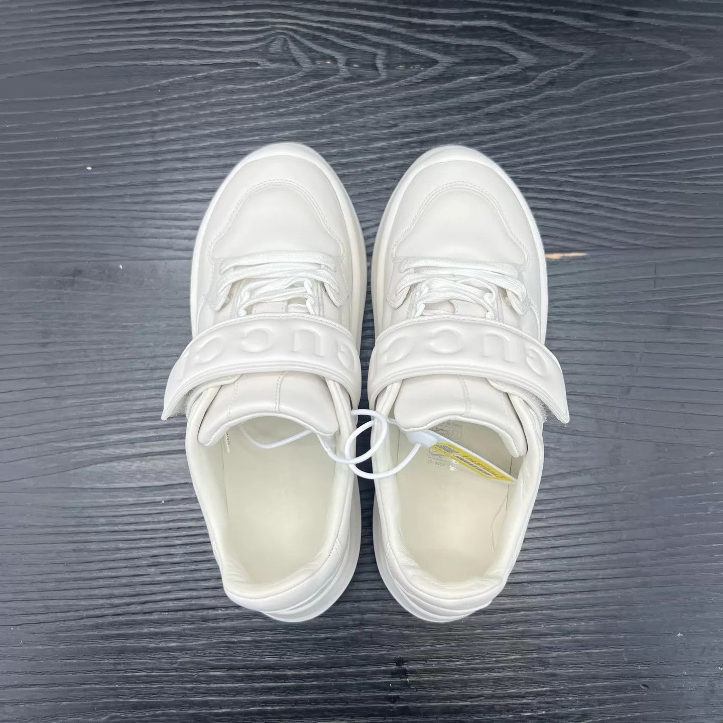 Gucci GUCCI Wave White Leather 36 (Mint) Size US 5.5 / IT 35.5 - 5 Thumbnail