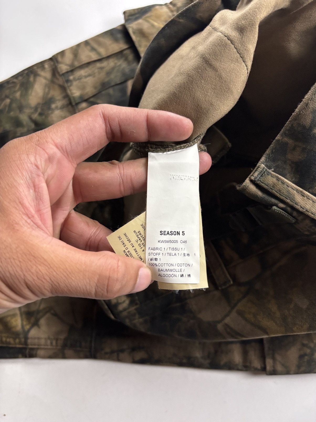 Yeezy Yeezy Season 5 Realtree Cargo Pants Size US 31 - 7 Thumbnail