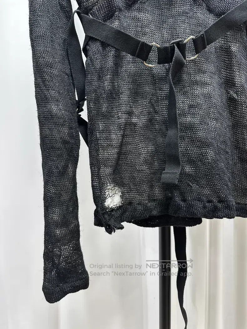 Junya Watanabe JUNYA WATANABE Double Layer Tie Knit Sweater Size S / US 4 / IT 40 - 3 Thumbnail