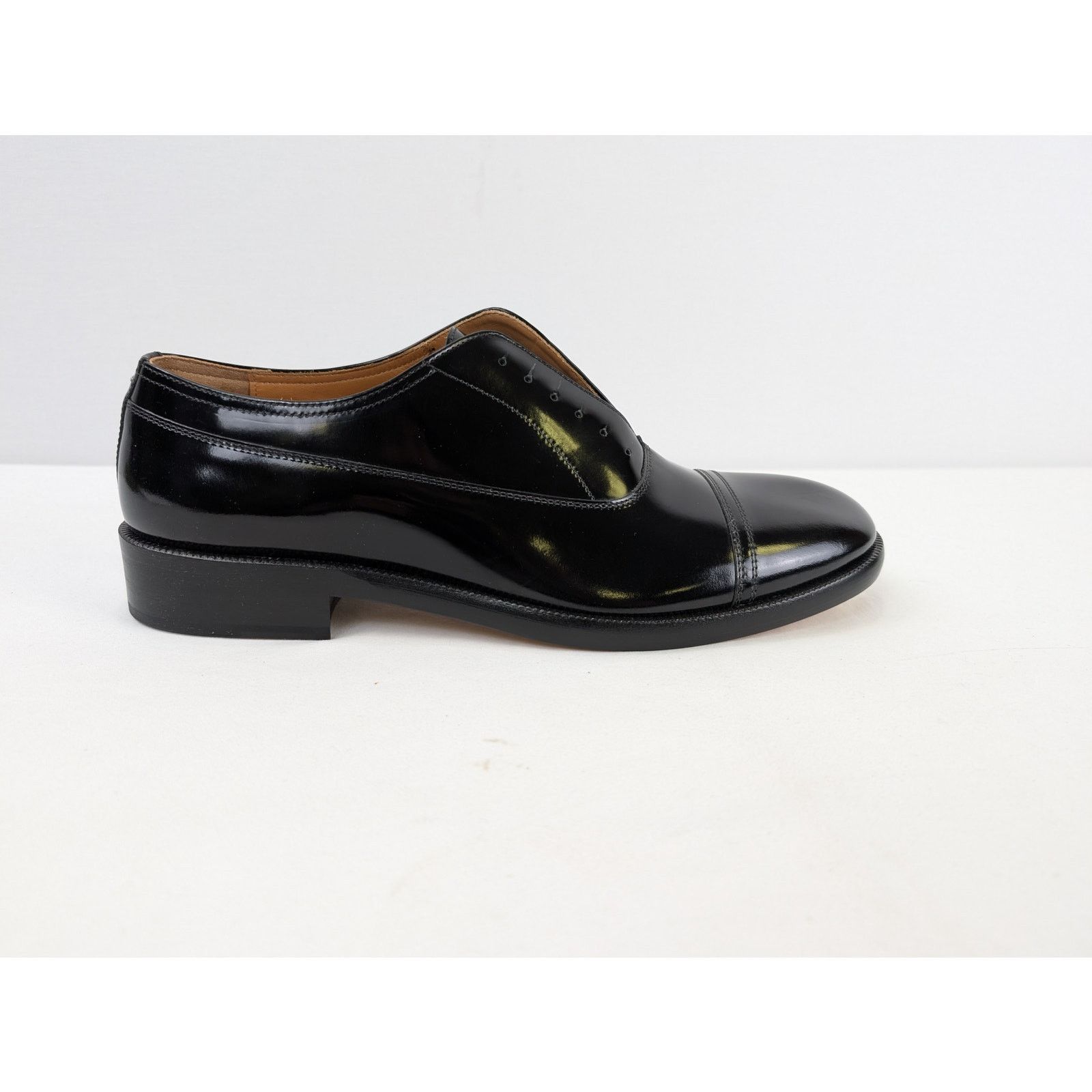 Maison Margiela o1rshd1 MMMKE Leather Shoe Boots in Black Size US 11 / EU 44 - 5 Thumbnail