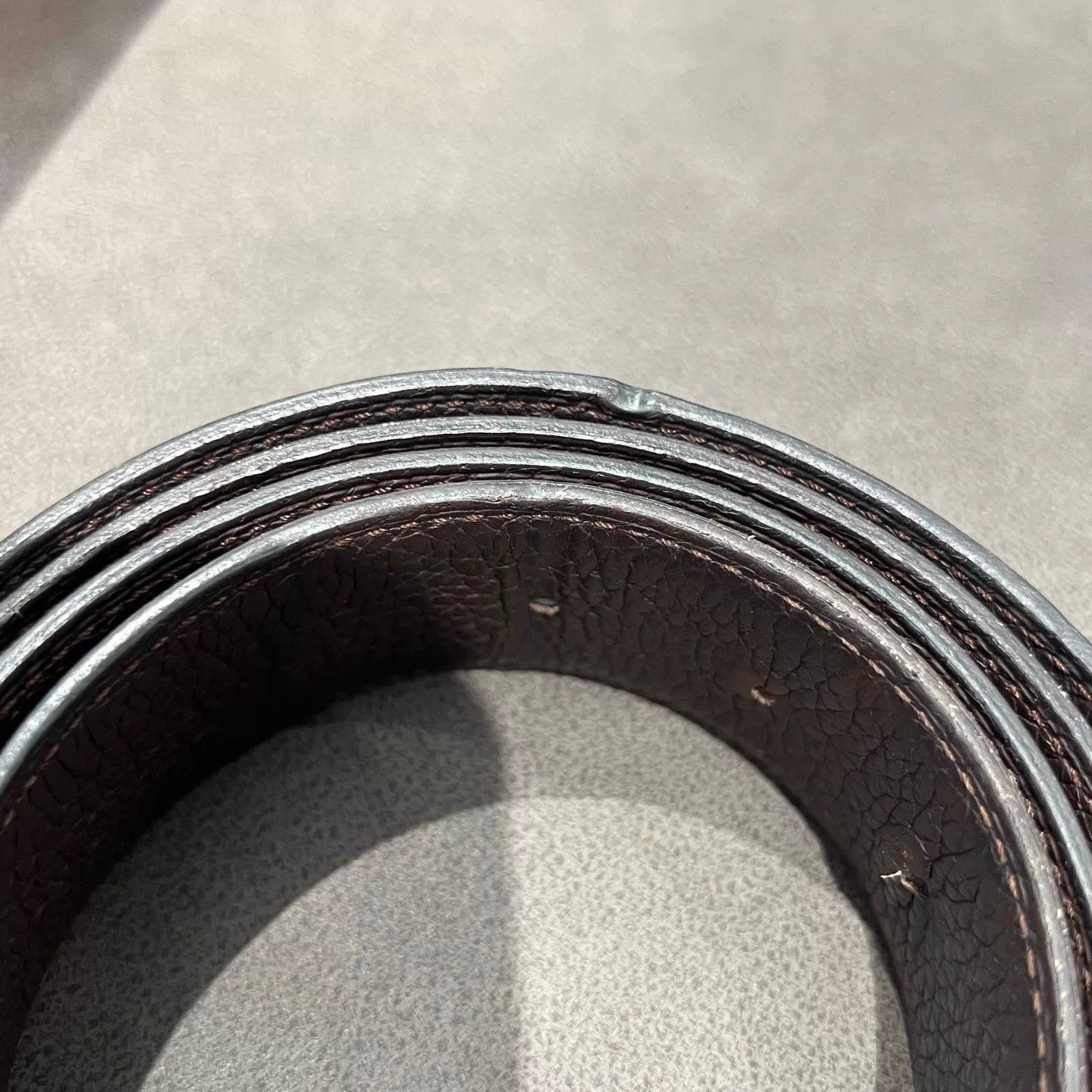 Hermes Hermes Double H Belt Black & Silver Size 100cm Size ONE SIZE - 5 Thumbnail