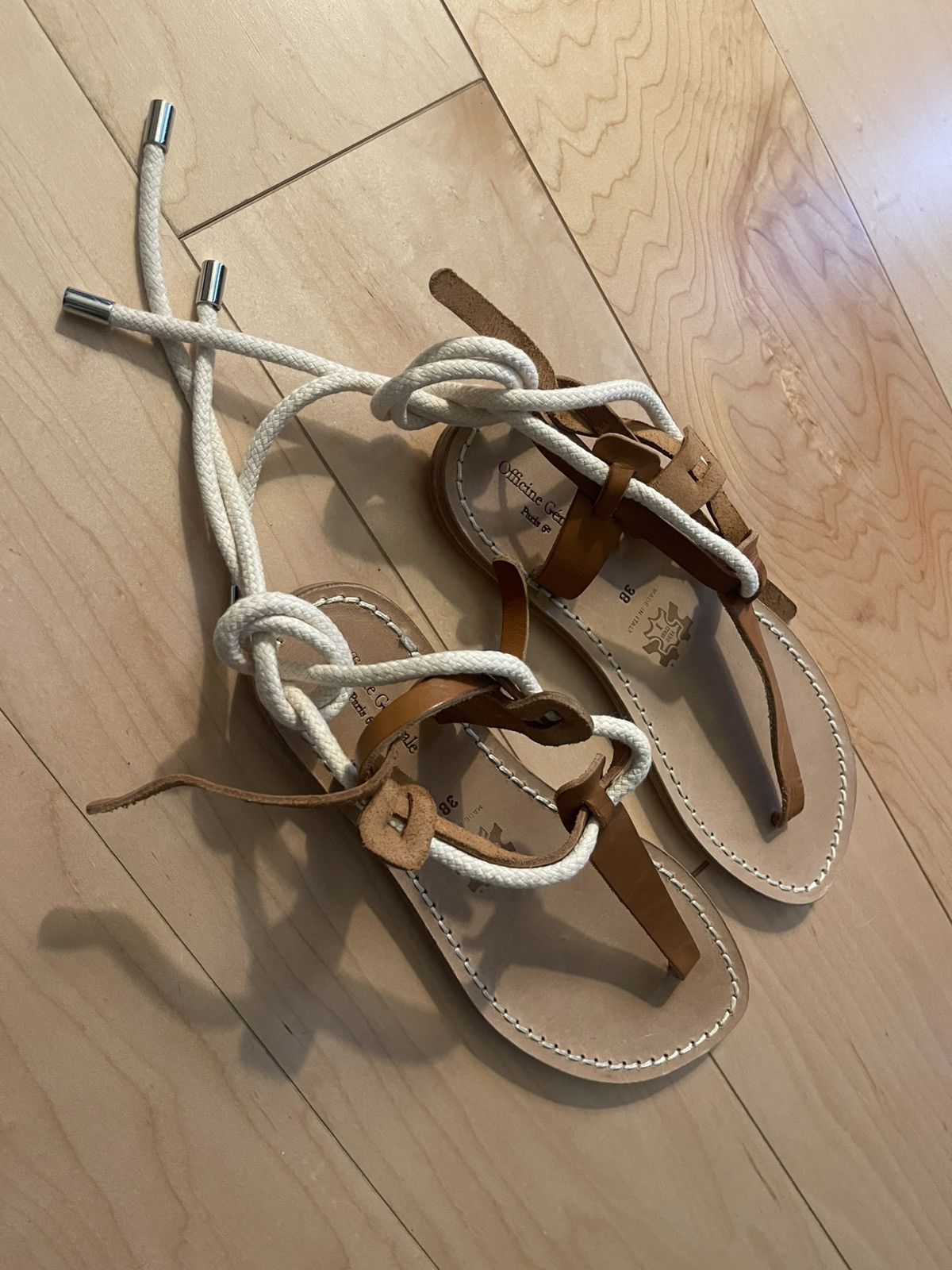 Officine Generale Officine Generale women’s gladiators sandals new 38 Italy Size US 8 / IT 38 - 8 Thumbnail