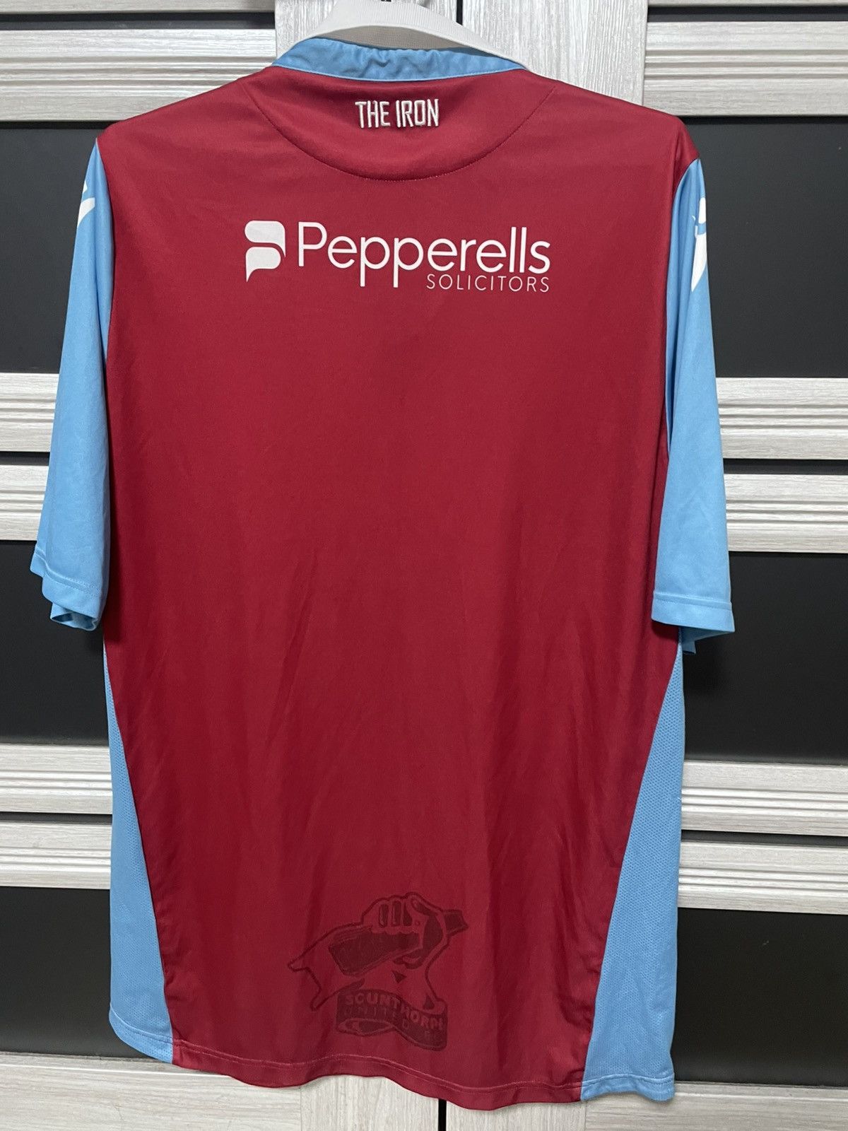 Macron Scunthorpe United 2020/2021 Macron Home Shirt Jersey Kit Size US XXL / EU 58 / 5 - 2 Thumbnail