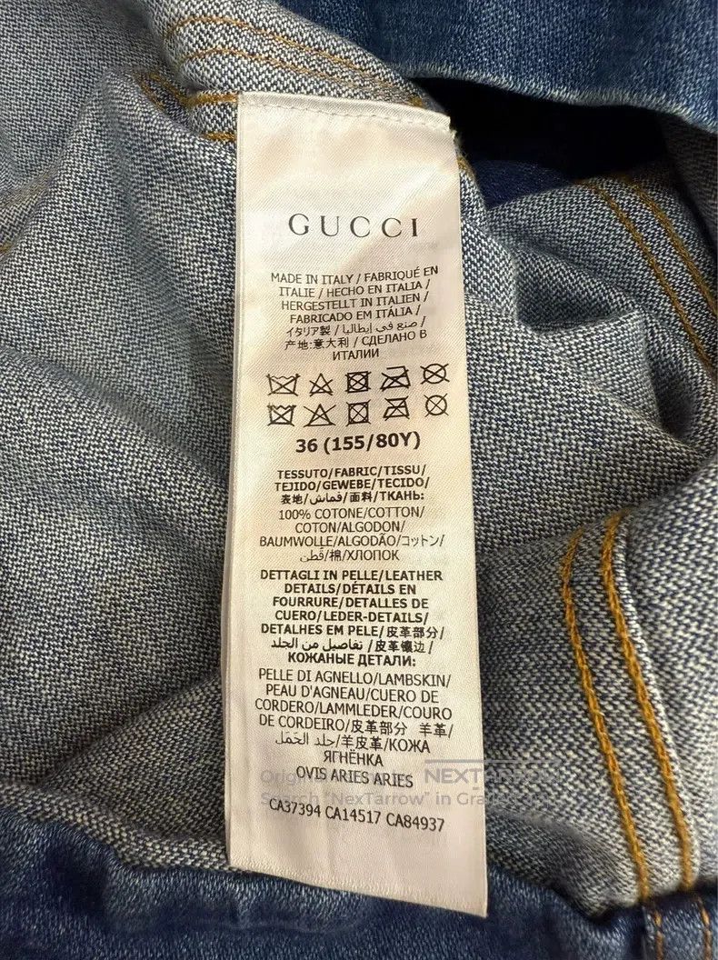 Gucci Gucci Double G metal buckle design denim vest Size XS / US 0-2 / IT 36-38 - 6 Thumbnail