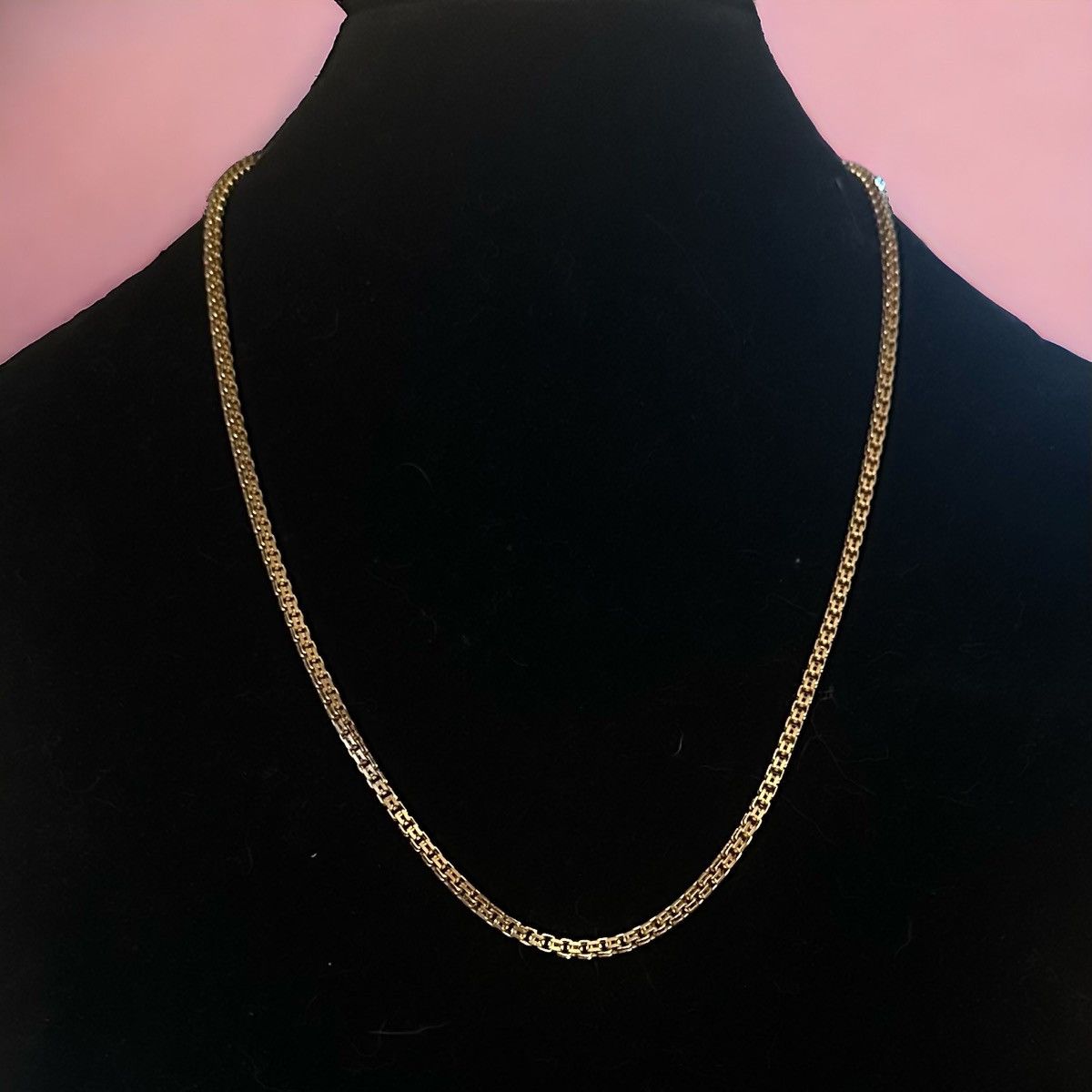 Vintage Vintage Monet box chain necklace Size ONE SIZE - 1 Thumbnail