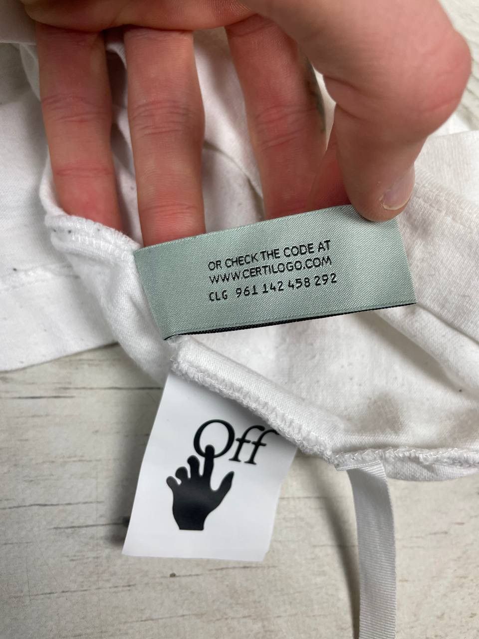 Off-White Off White Caravaggio Angel T Shirt Size US M / EU 48-50 / 2 - 17 Thumbnail