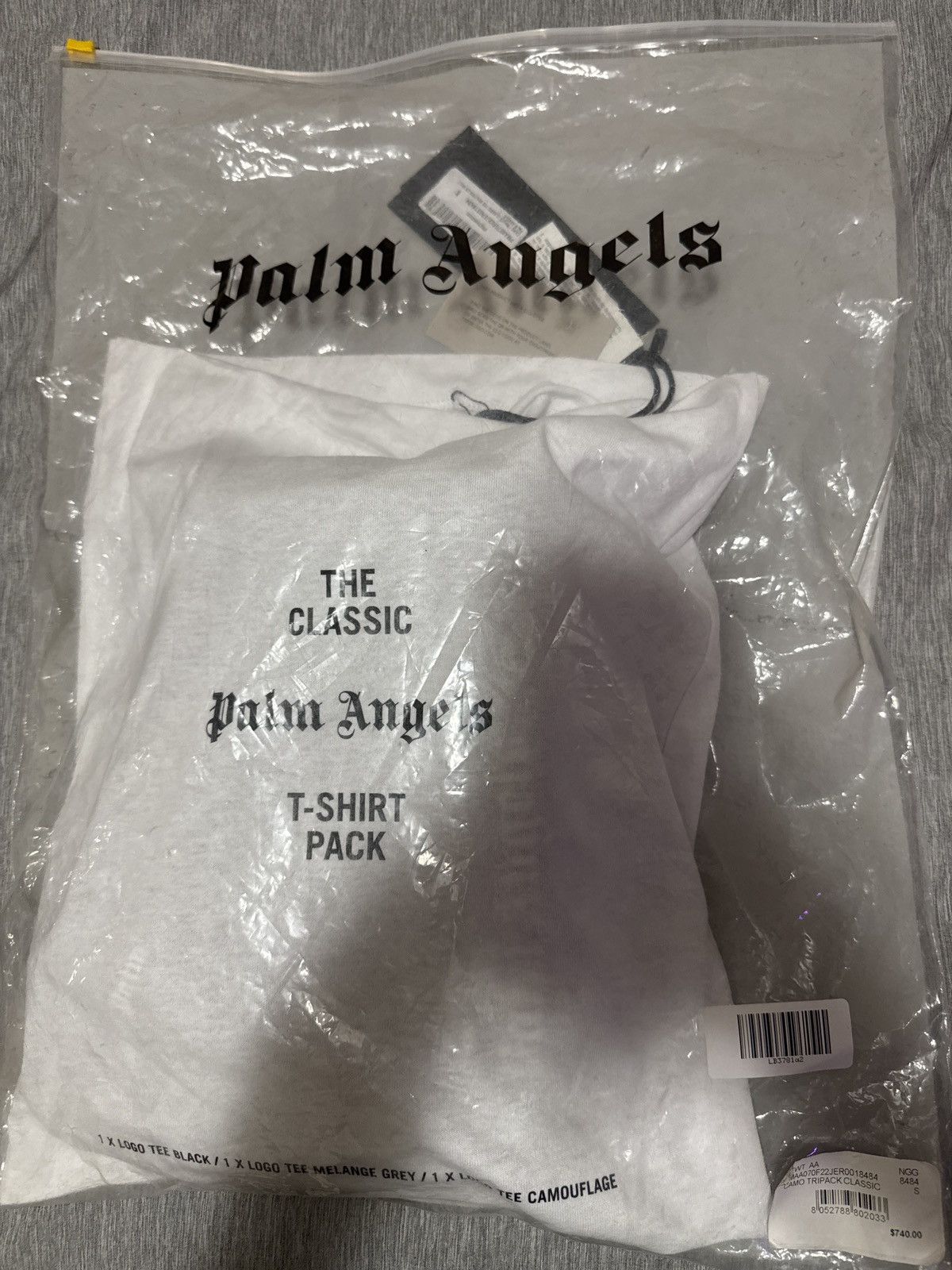 Palm Angels Palm Angels Camo Classic Tees Tripack Multicolor S Size US S / EU 44-46 / 1 - 15 Thumbnail
