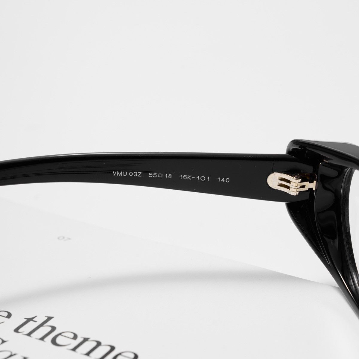 Miu Miu MIU MIU 0MU 03ZV 16K1O1 GLASSES Size ONE SIZE - 4 Thumbnail
