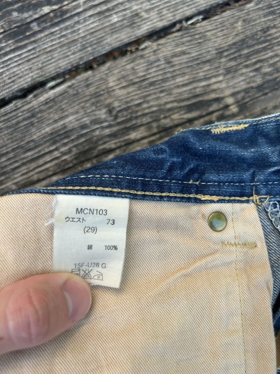 Japanese Brand Denim Craft Distressed Jeans Size US 29 - 4 Thumbnail