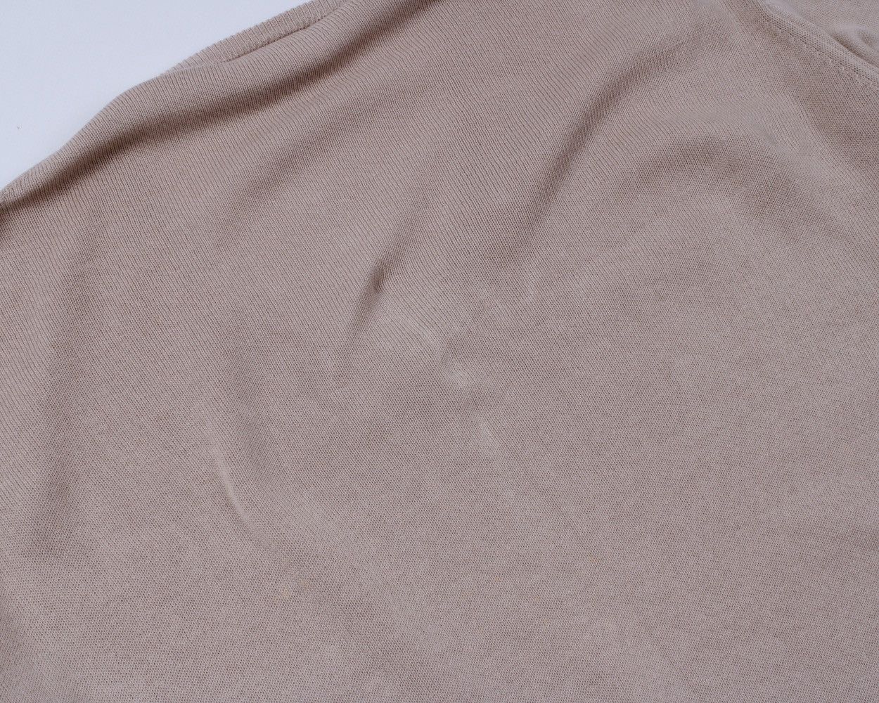 Lacoste × Vintage LACOSTE Beige V-Neck Cotton Knitted Pullover Sweater Size 4 Size US L / EU 52-54 / 3 - 14 Thumbnail