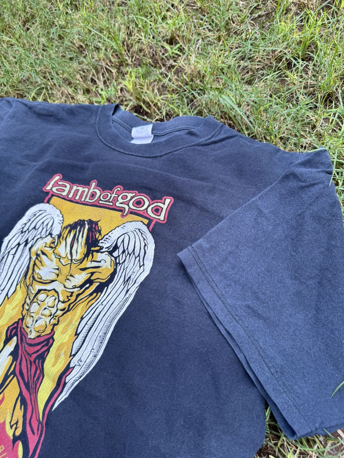 Vintage Lamb of God As The Palaces Burn T-shirt vintage 90s Size US L / EU 52-54 / 3 - 7 Thumbnail