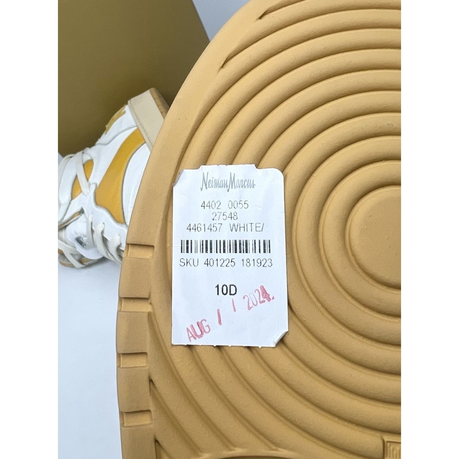 Rhude Size 10US - Rhude Yellow Rhecess Leather High NEW Size US 10 / EU 43 - 7 Thumbnail