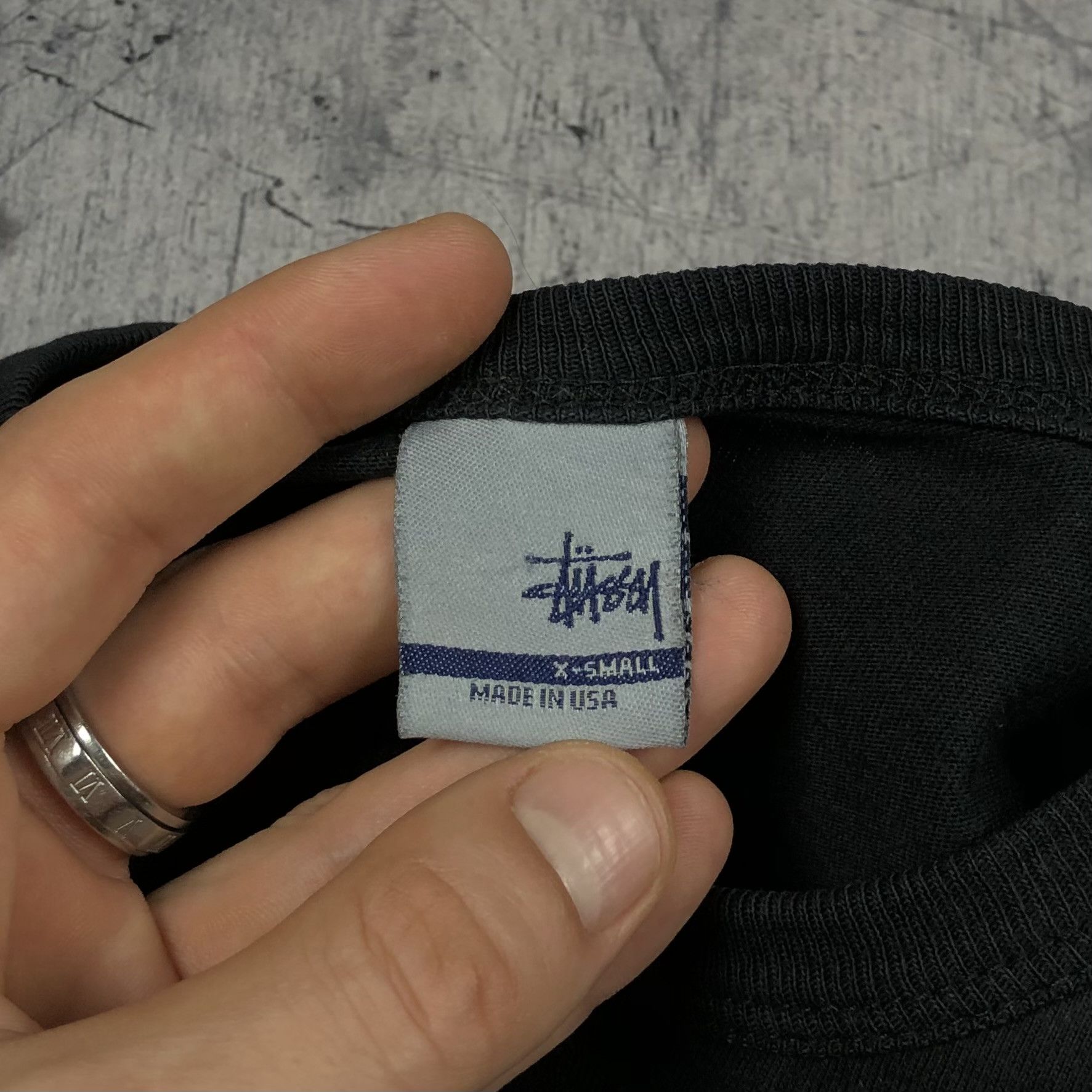 Stussy Vintage Stussy Champagne Caviar Long Sleeve Tee Size XS / US 0-2 / IT 36-38 - 6 Thumbnail