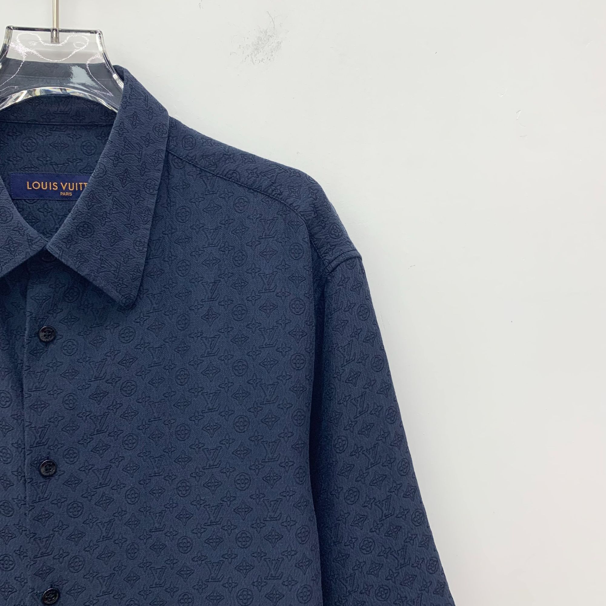 Louis Vuitton LOUIS VUITTON Mens Monogram Short Sleeve Button Down Shirt S Size US M / EU 48-50 / 2 - 7 Thumbnail