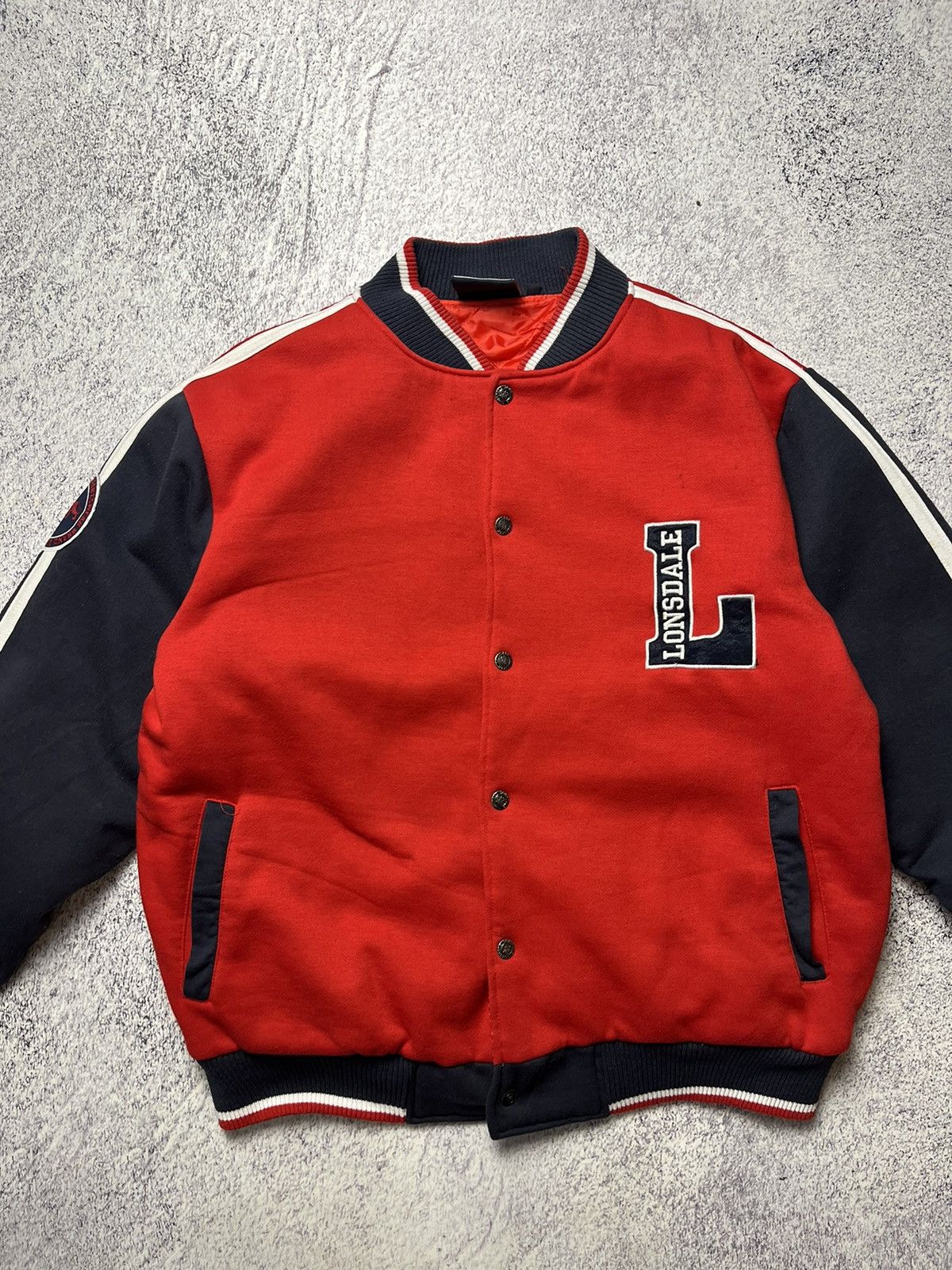 Lonsdale VINTAGE Rare Lonsdale London Streetwear Bomber Jacket MA1 Size US M / EU 48-50 / 2 - 4 Thumbnail