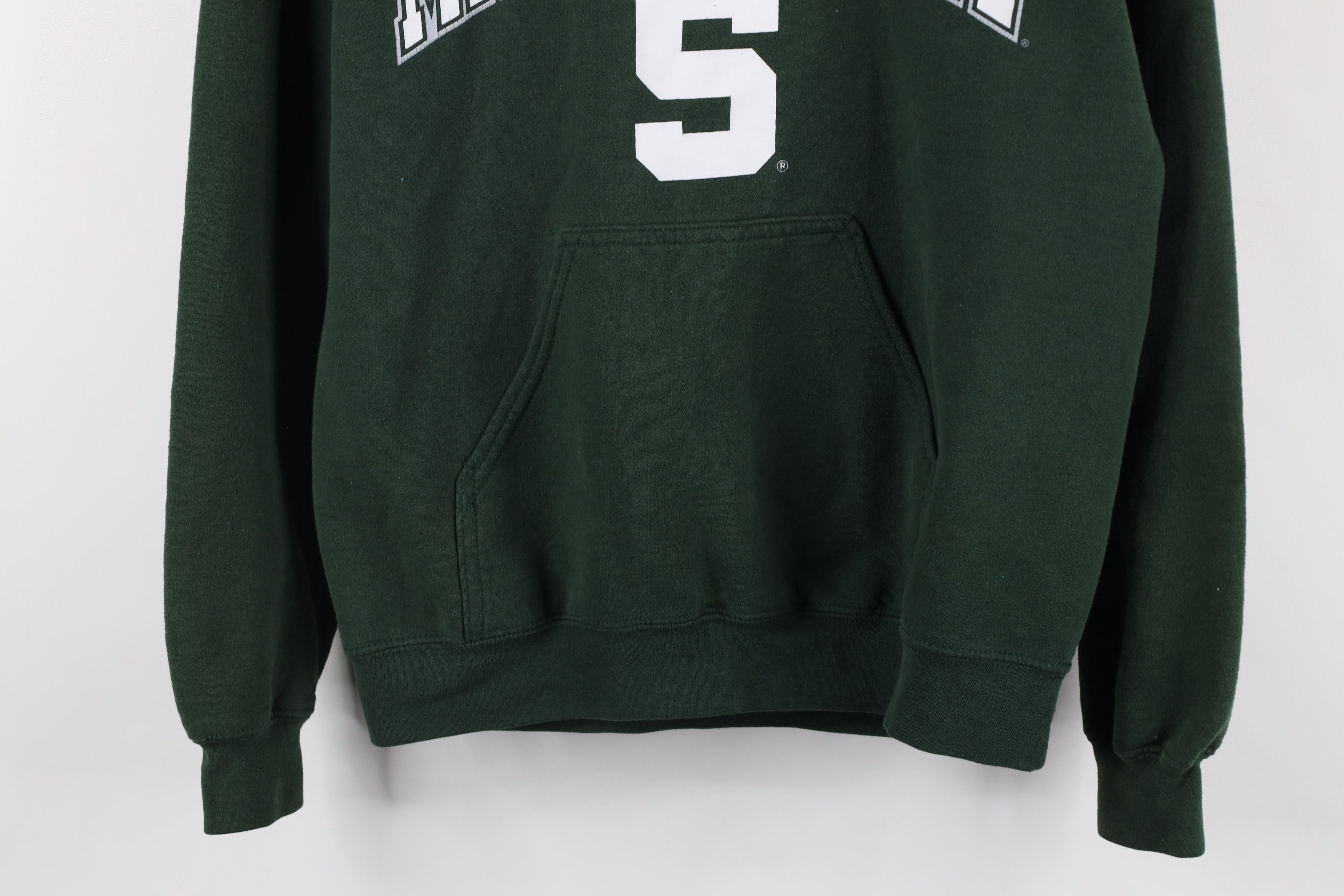 Vintage Vintage 90s Michigan State University Hoodie Sweatshirt Size US S / EU 44-46 / 1 - 3 Thumbnail