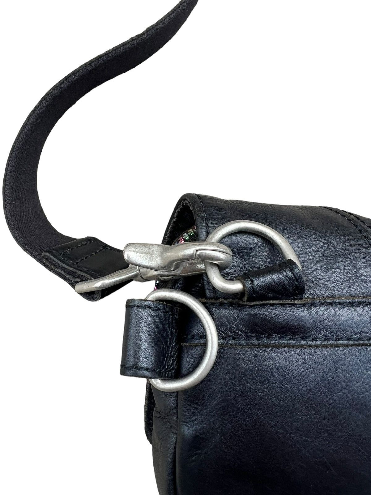 Leather OTIAS Japan Black Cow Leather Mini Bag Size ONE SIZE - 11 Thumbnail