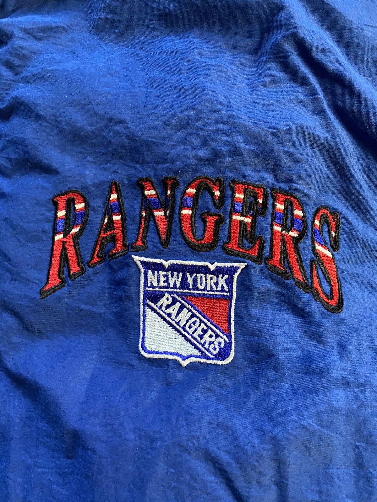 Starter Vintage 90’s New York Rangers Starter Full Zip Jacket Size US XXL / EU 58 / 5 - 12 Thumbnail