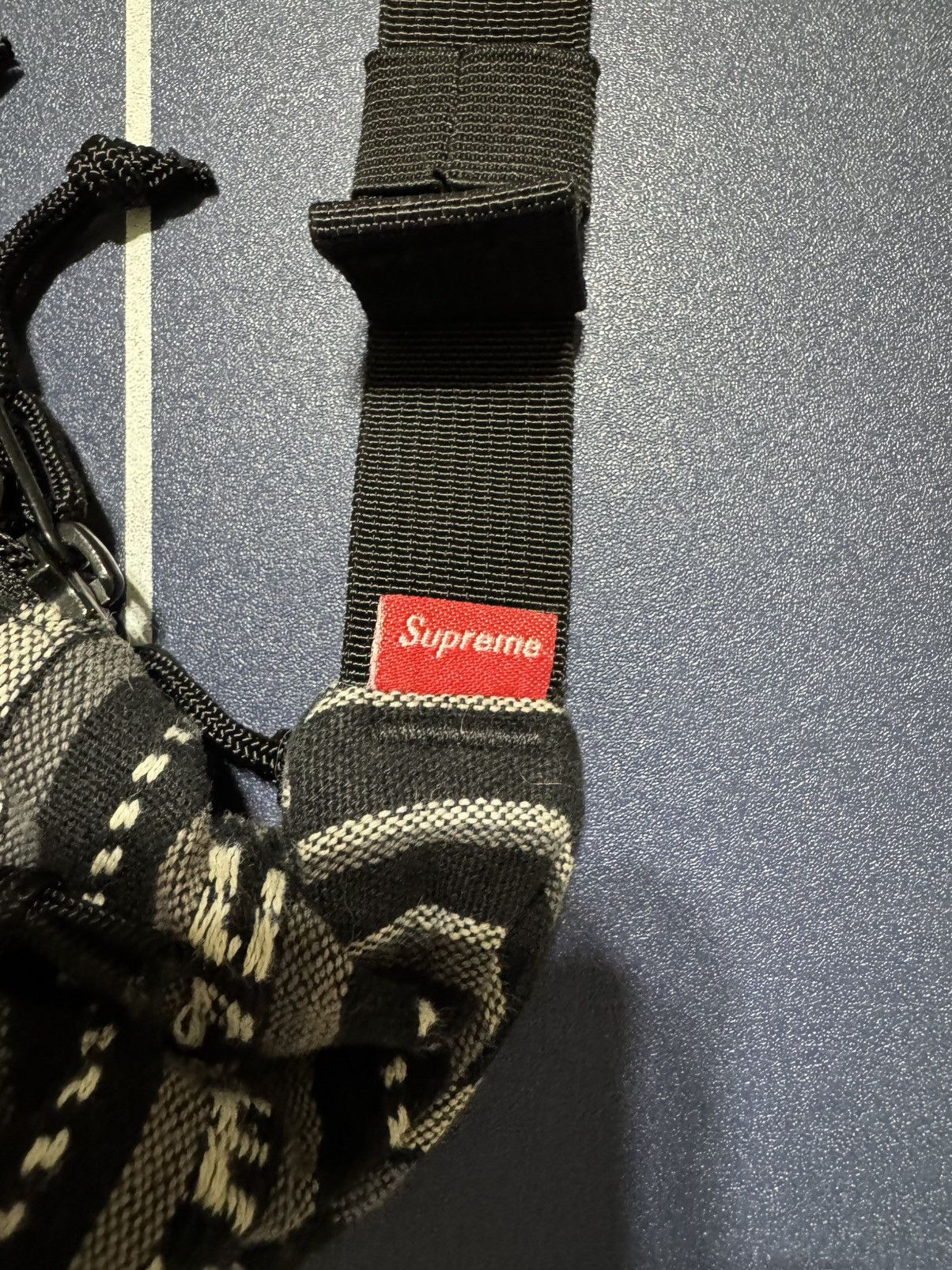 Supreme Supreme Woven Stripe Waist Bag Size ONE SIZE - 2 Thumbnail