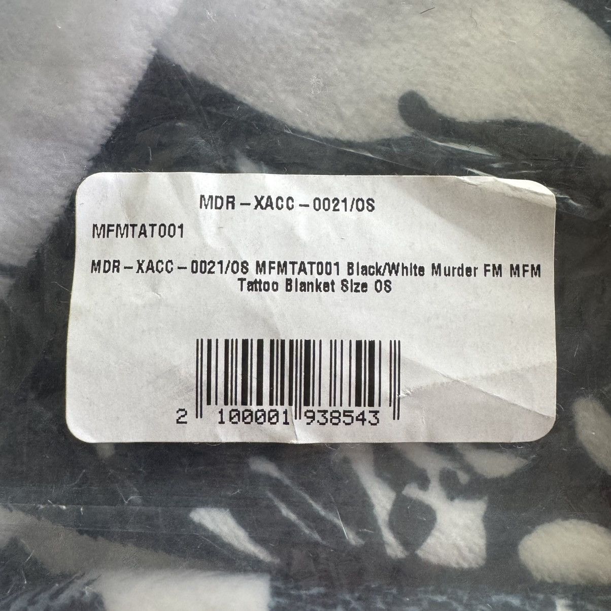 murd333r.fm MFM Tattoo Blanket Friends & Family New Size ONE SIZE - 12 Thumbnail