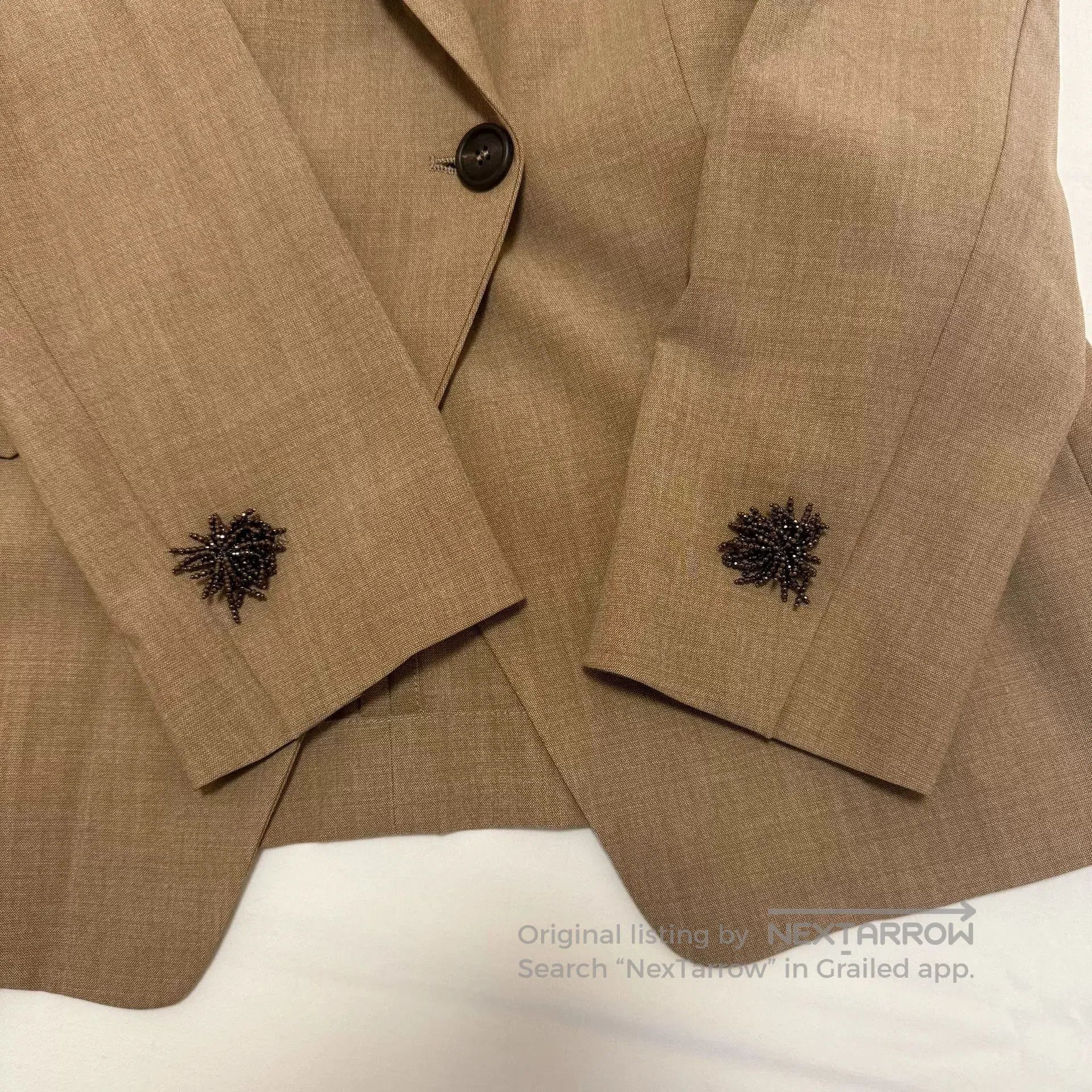 Brunello Cucinelli Brunello Cucinelli Beaded Blazer. Size US M / EU 48-50 / 2 - 2 Thumbnail