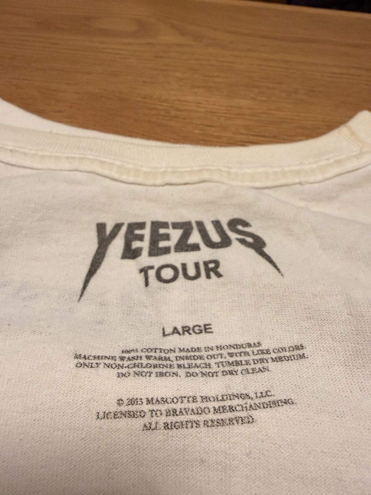 Kanye West Yeezus logo white long sleeve shirt las Vegas kanye west Size US L / EU 52-54 / 3 - 9 Thumbnail