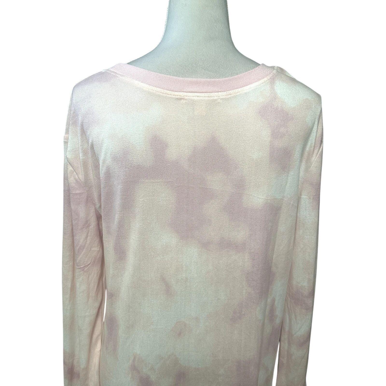 Other Blis Top Crew Neck Long Sleeves Tie-Dye Pink/White M NWOT Size M / US 6-8 / IT 42-44 - 7 Thumbnail
