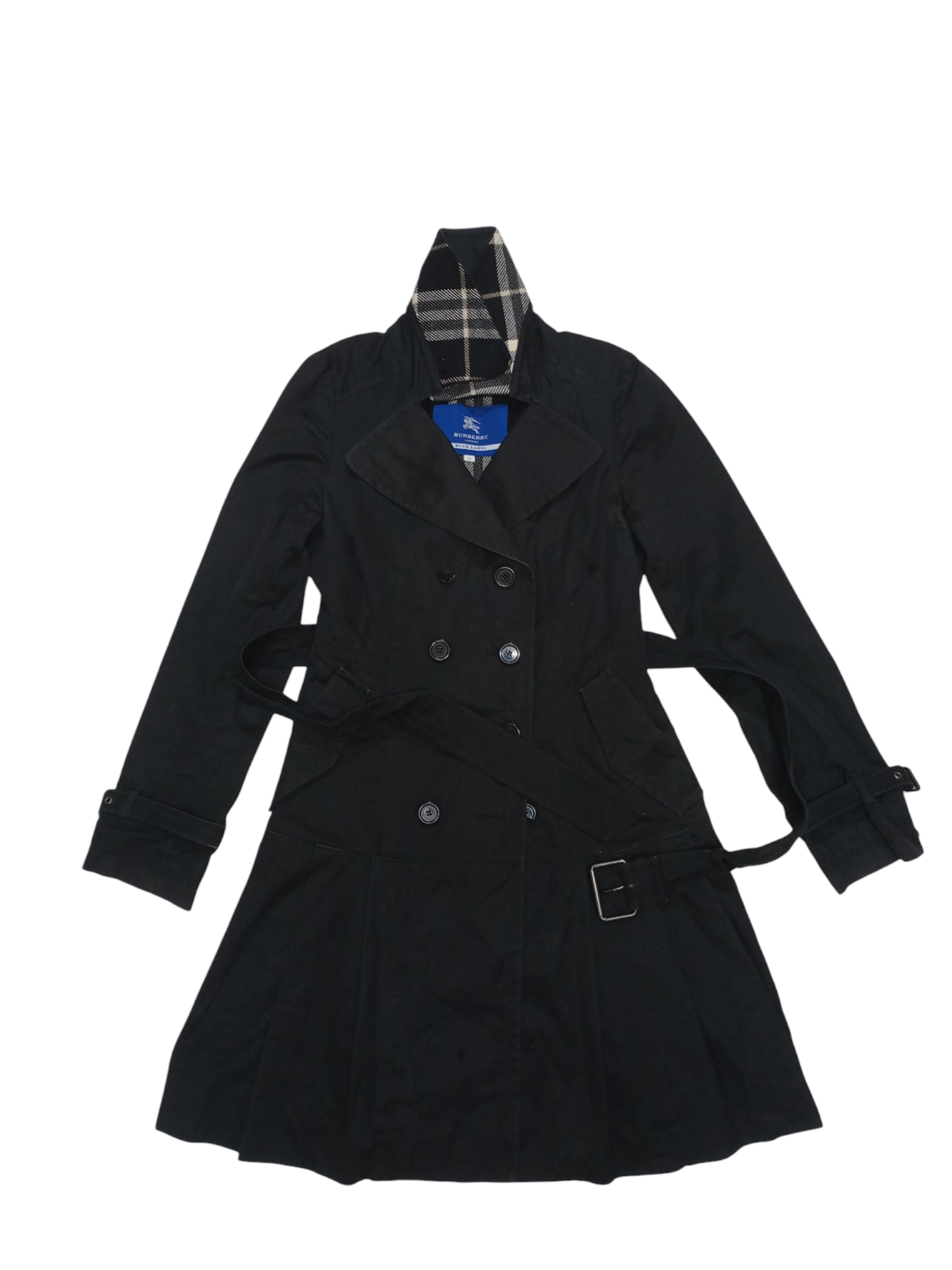 水木！BURBERRY　BLUE LABEL　コート BURBERRY BLUE LABEL バーバリーブルーレーベル コート Bランク