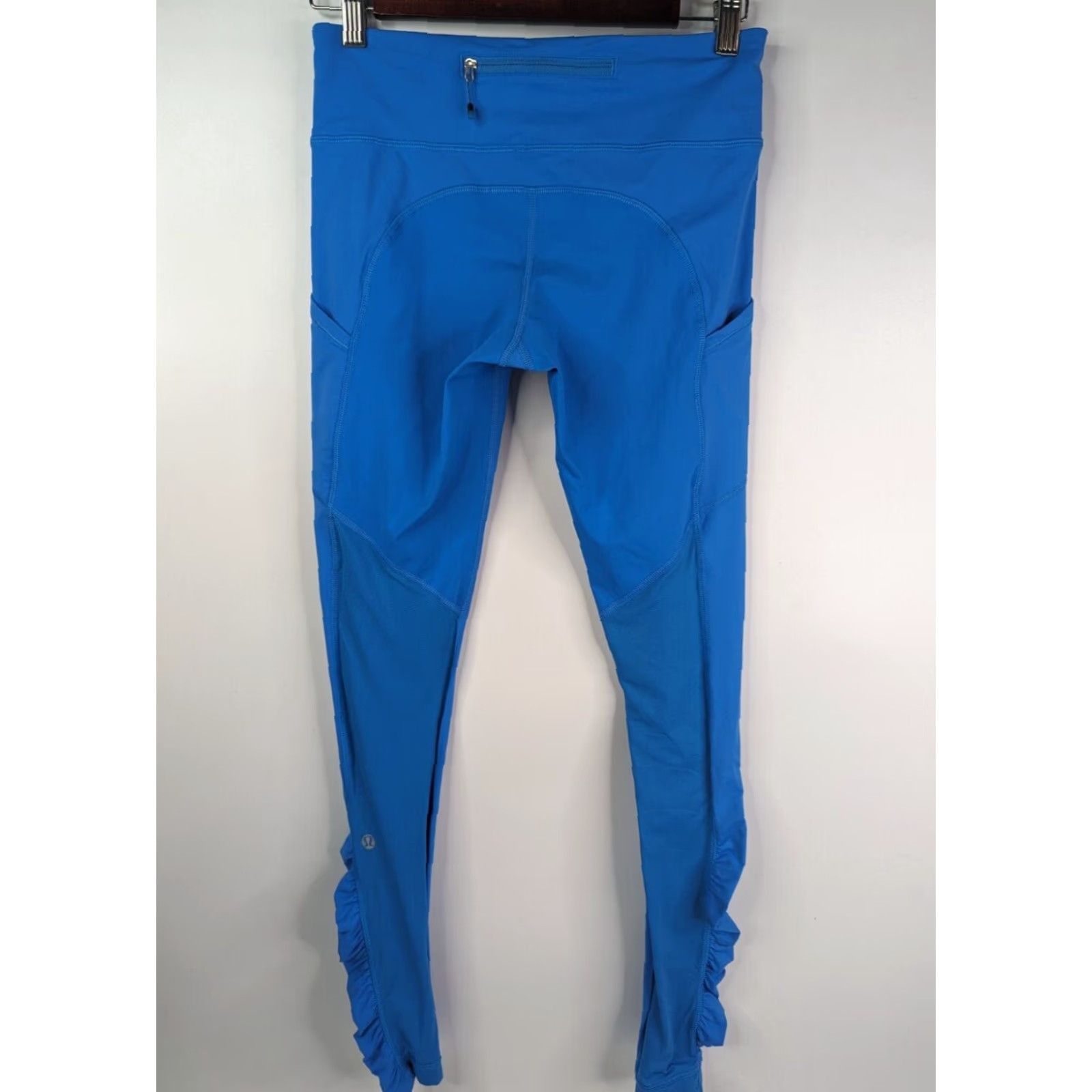 Lululemon Lululemon Blue Speed Tight Luxtreme Ruched Ankle Leggings Women 26” Size 26" / US 2 / IT 38 - 4 Thumbnail