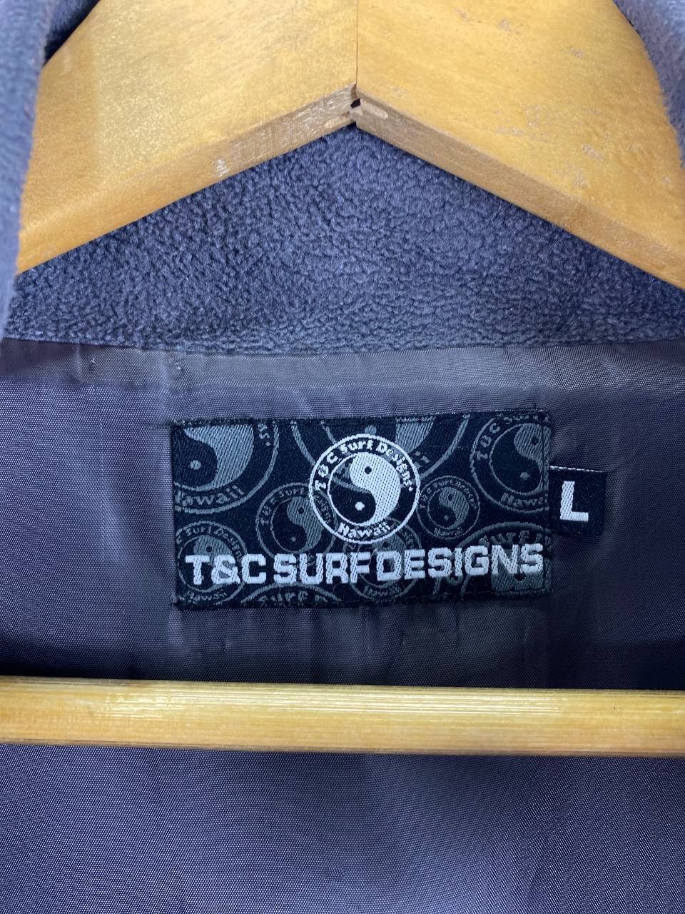 Japanese Brand t&c surf fleece jacket nice design Size US L / EU 52-54 / 3 - 4 Thumbnail