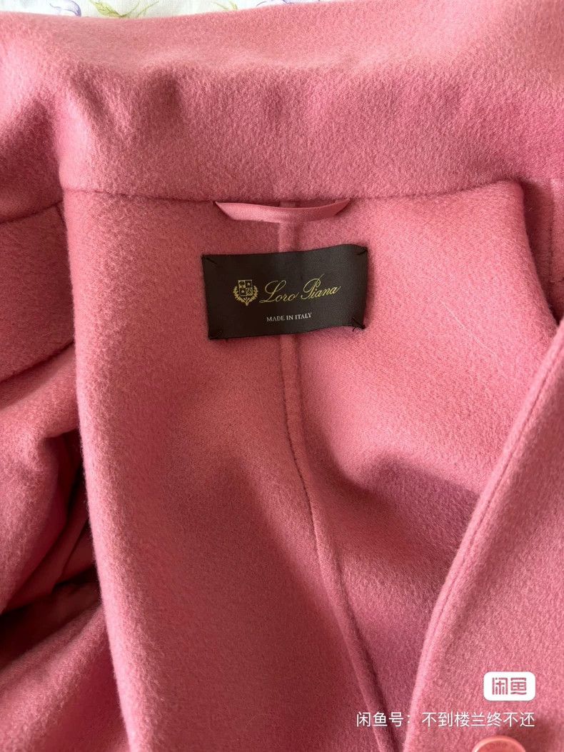 Loro Piana LORO PIANA Chrysanthemum pink double-faced cashmere coat Size M / US 6-8 / IT 42-44 - 3 Thumbnail
