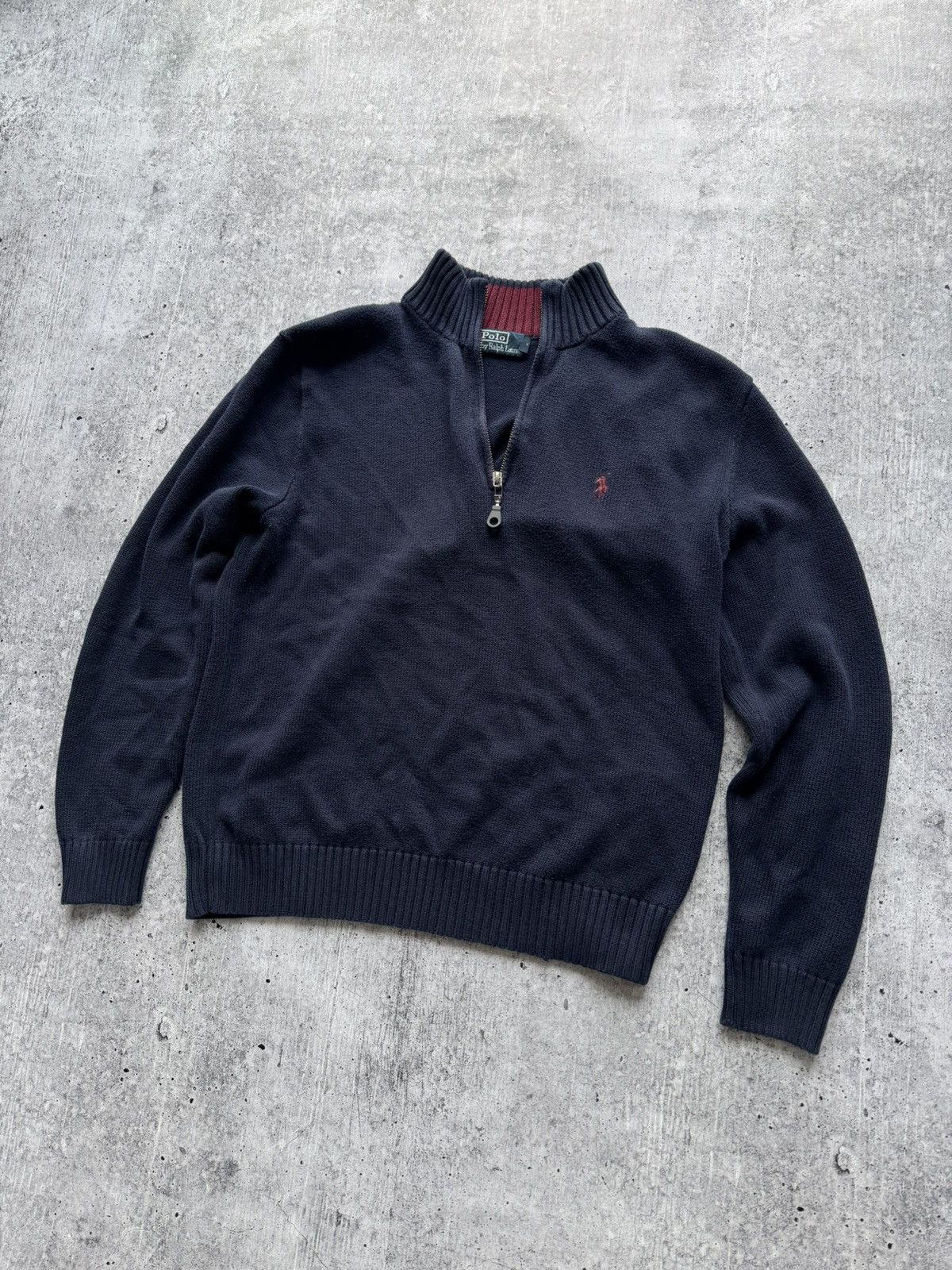 Polo Ralph Lauren Polo Ralph Lauren 1/4 sweater knitwear Size US M / EU 48-50 / 2 - 2 Thumbnail