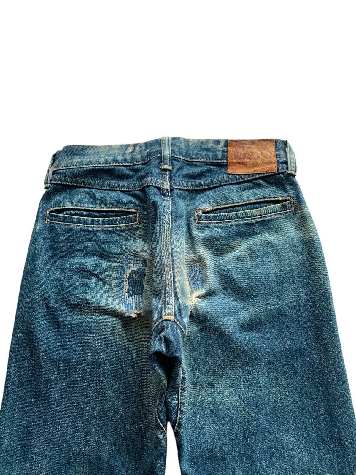 Kapital BRU NA BOINNE SELVEDGE JAPANESE RUSTY DISTRESSED DENIM Size US 29 - 8 Thumbnail