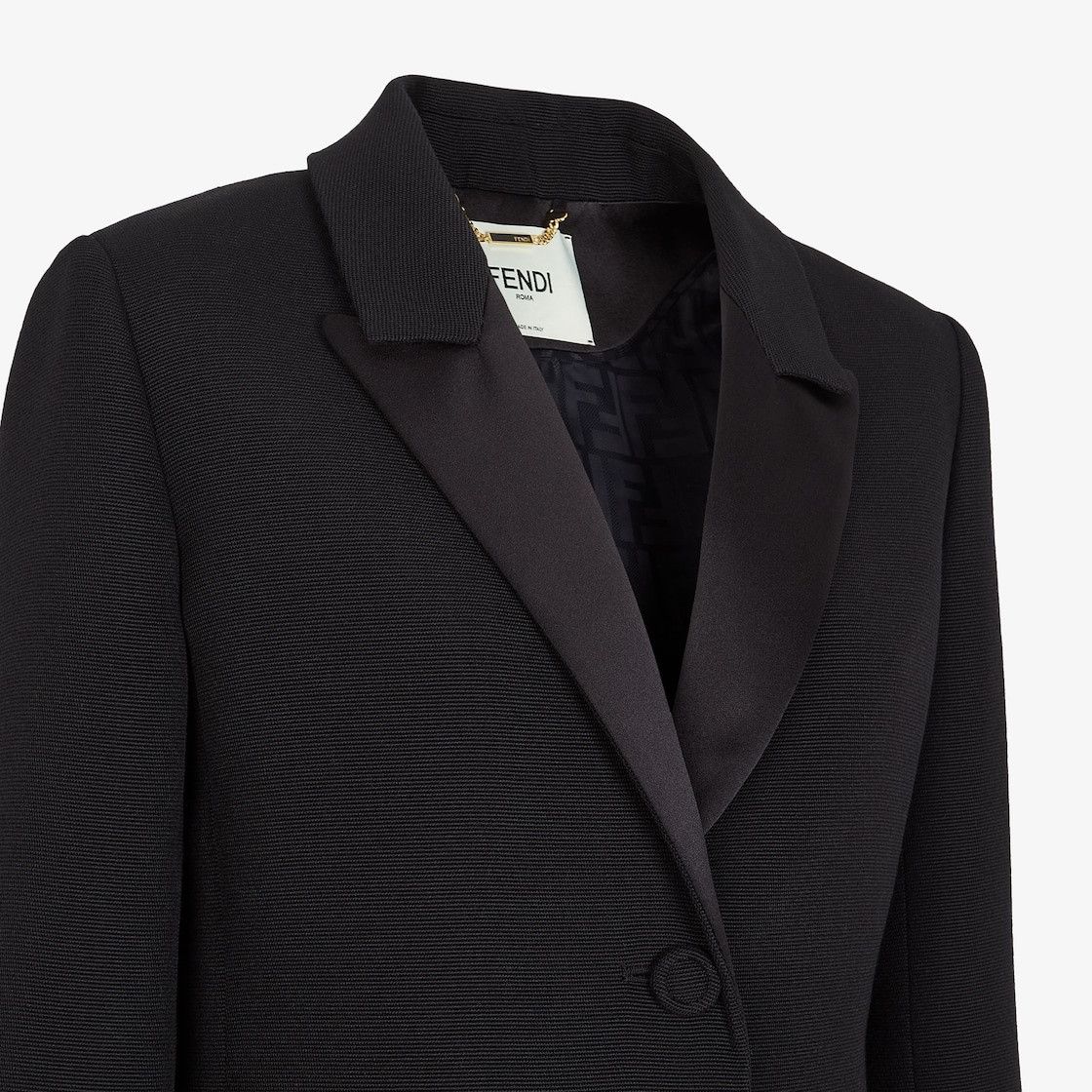 Fendi o1w1db10225 Coat in Black Size M / US 6-8 / IT 42-44 - 3 Thumbnail