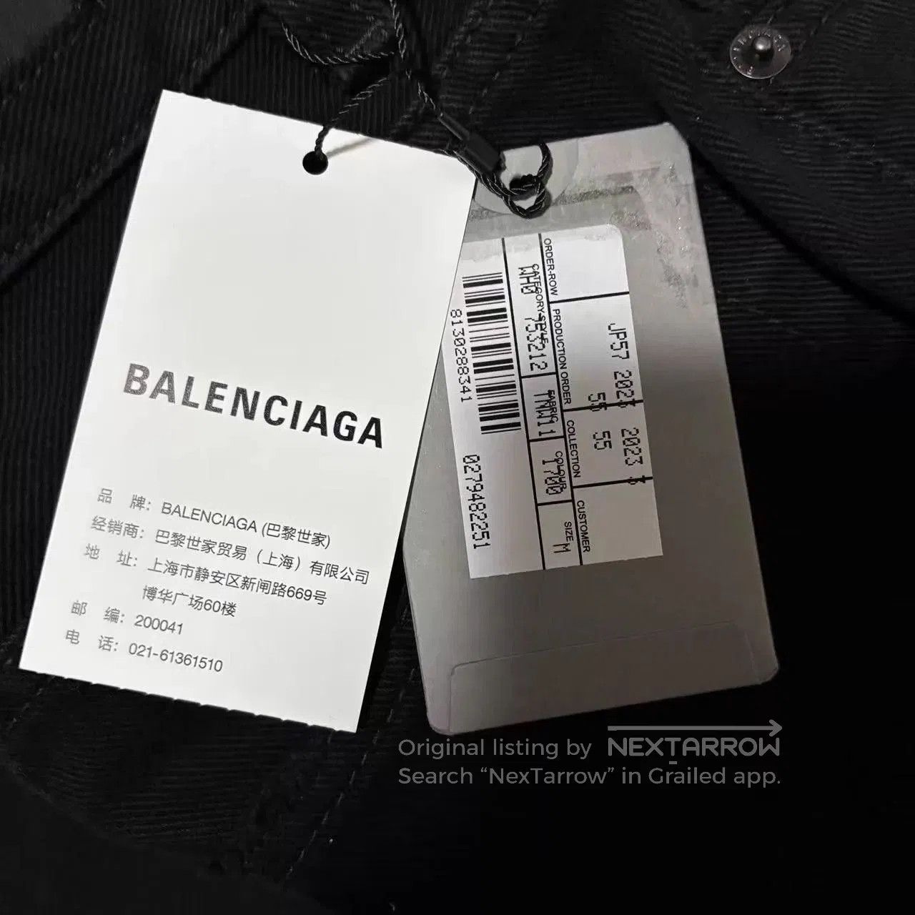 Balenciaga Black Denim Shorts with Fringe Hem Size 32. Size US 32 / EU 48 - 3 Thumbnail