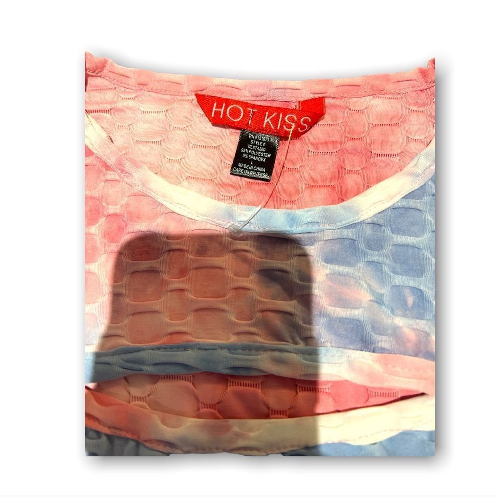 Other Hot Kiss Women’s Long Sleeve Cropped Top Size Large Size L / US 10 / IT 46 - 2 Thumbnail