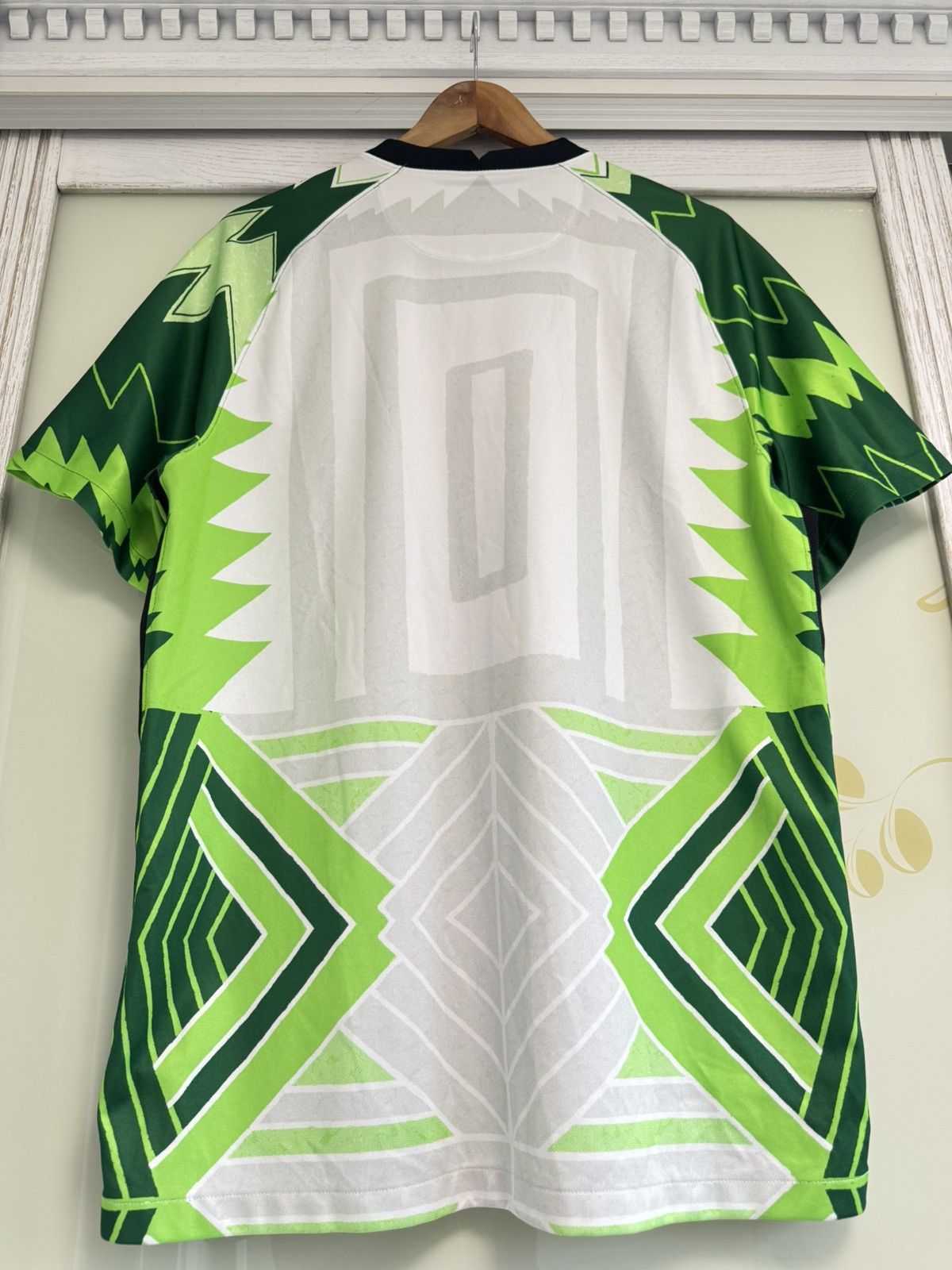 Nike Nigeria 2020-2021 Home Soccer Jersey Football Shirt Kit Size US XL / EU 56 / 4 - 11 Thumbnail