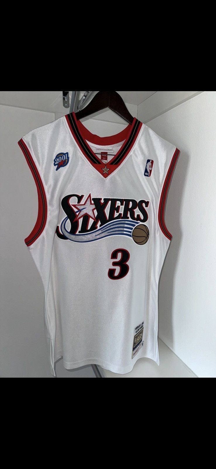 Mitchell & Ness × NBA Allen Iverson Authentic Mitchell & Ness Jersey Medium Size US M / EU 48-50 / 2 - 1 Thumbnail