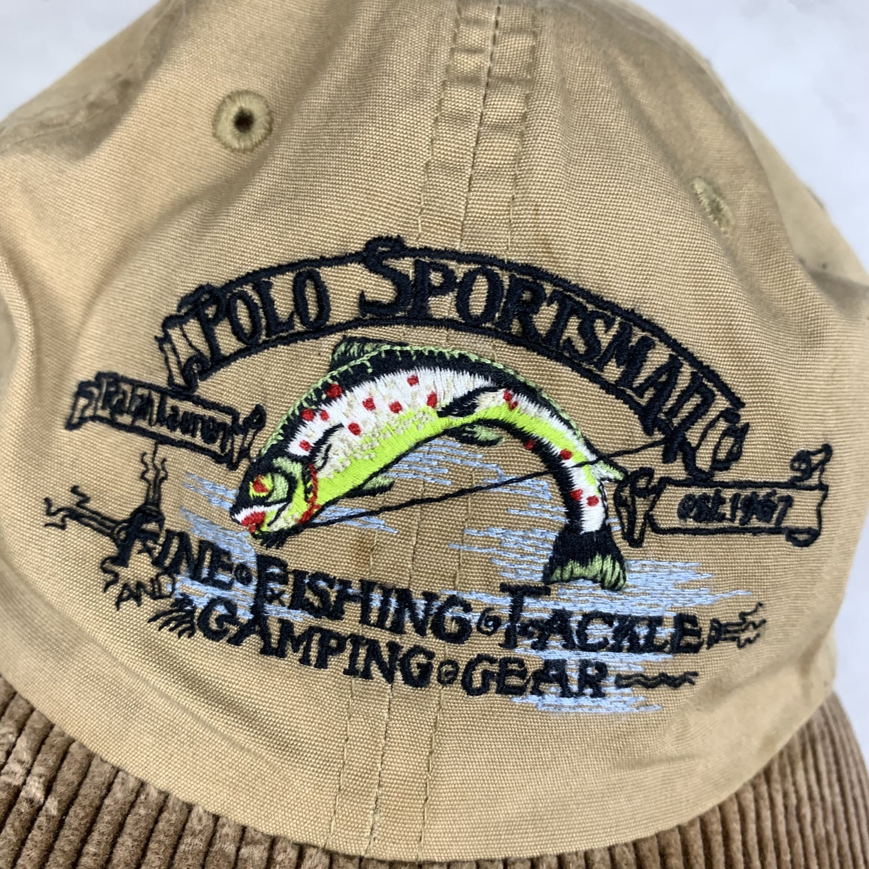 Polo Ralph Lauren Vintage Polo Sportsman Corduroy Hat Cap Size ONE SIZE - 3 Thumbnail