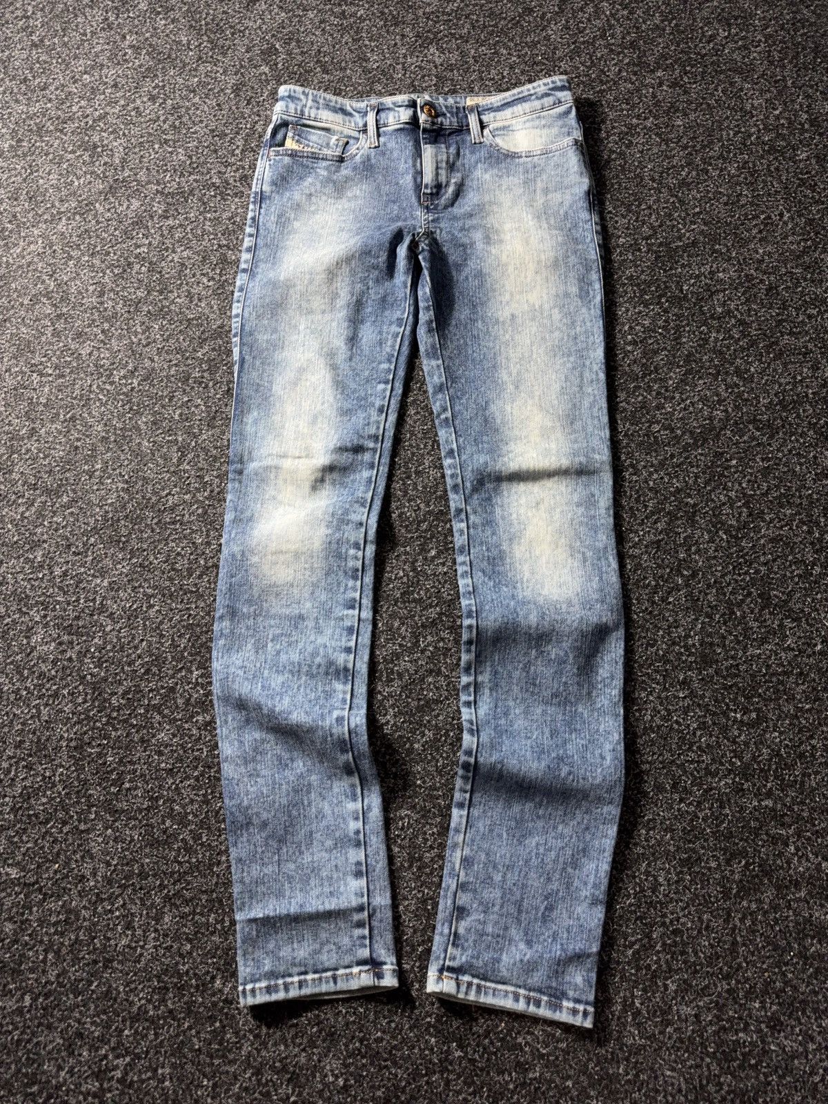 Vintage 90s Y2K Diesel Industry Jeans skinny pants