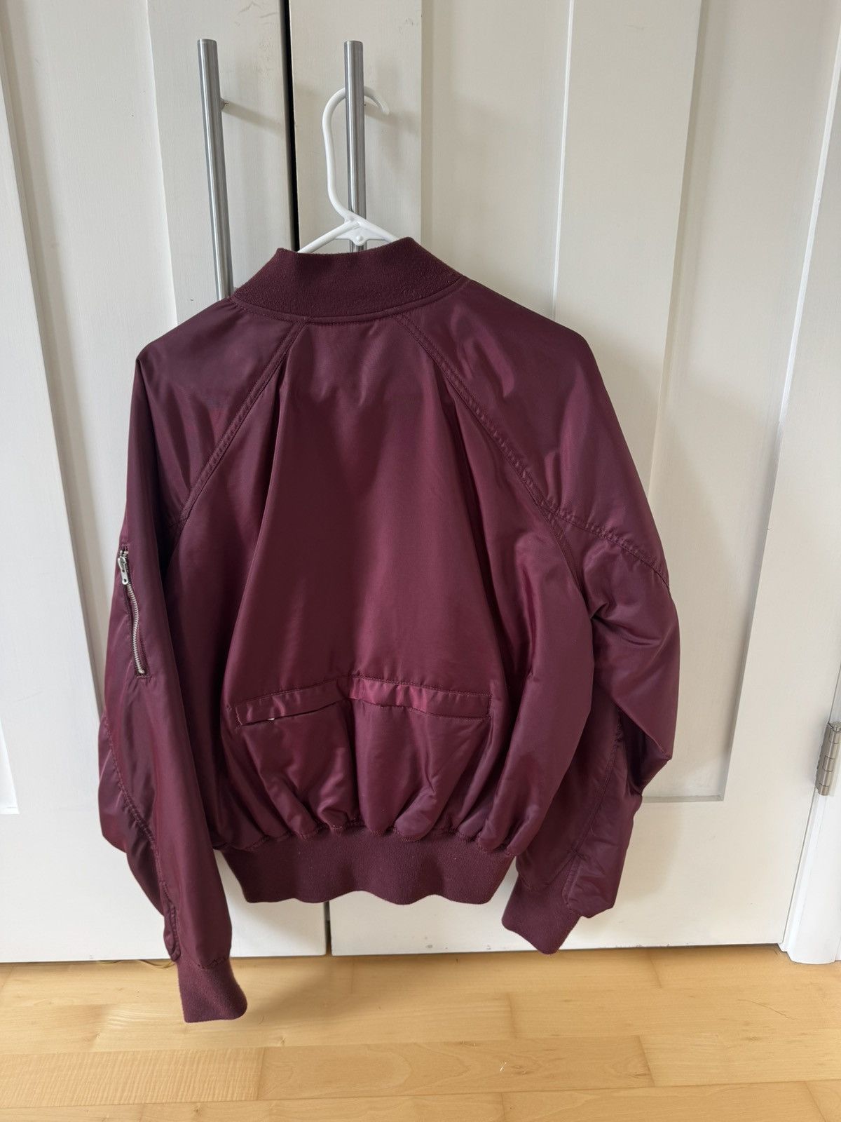 Fear of God FOG Fear of God Bomber Jacket Collection Two Burgundy SZ M Size US M / EU 48-50 / 2 - 2 Thumbnail