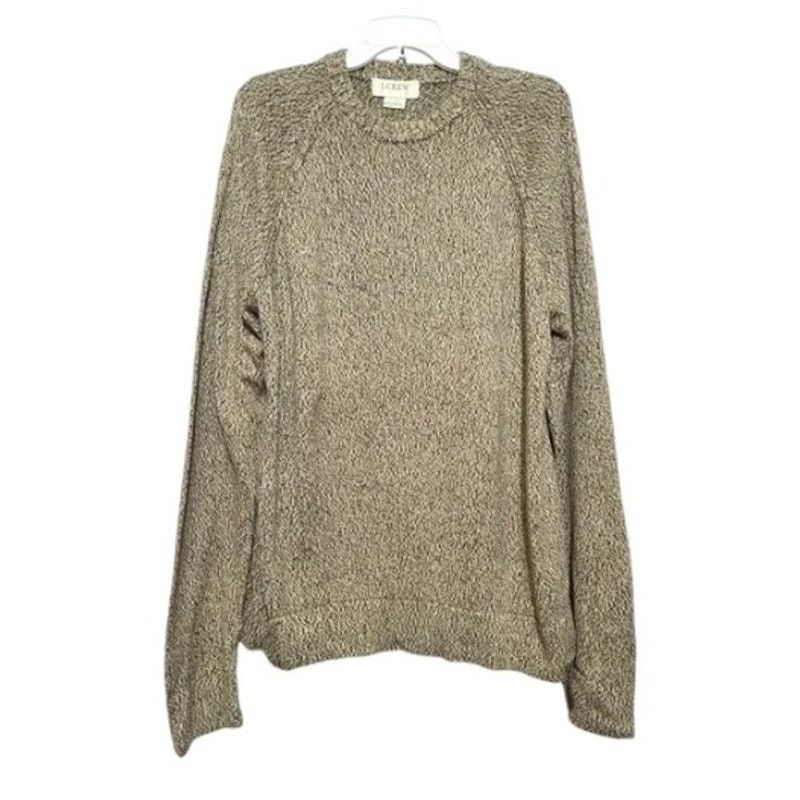 J.Crew J. crew Crew Neck Cotton Marled Long Sleeve Sweater Size US XL / EU 56 / 4 - 1 Thumbnail